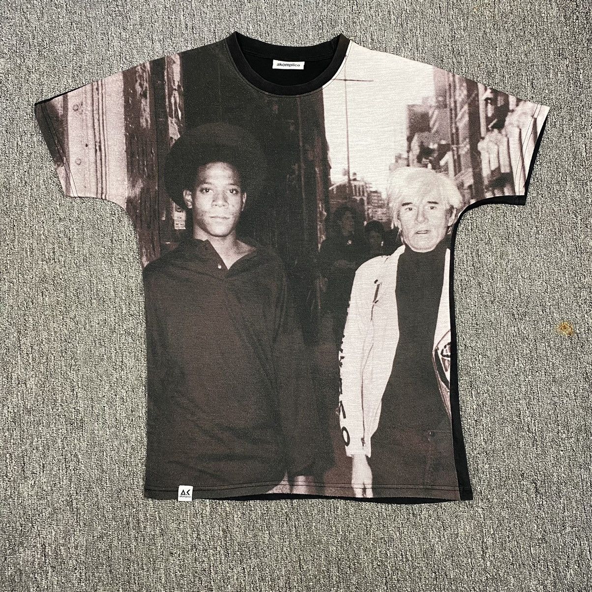 Akomplice × Andy Warhol × Jean-Michel Basquiat Akomplice x JMB x Andy Warhol Fullprint Tshirt Size US M / EU 48-50 / 2 - 2 Thumbnail