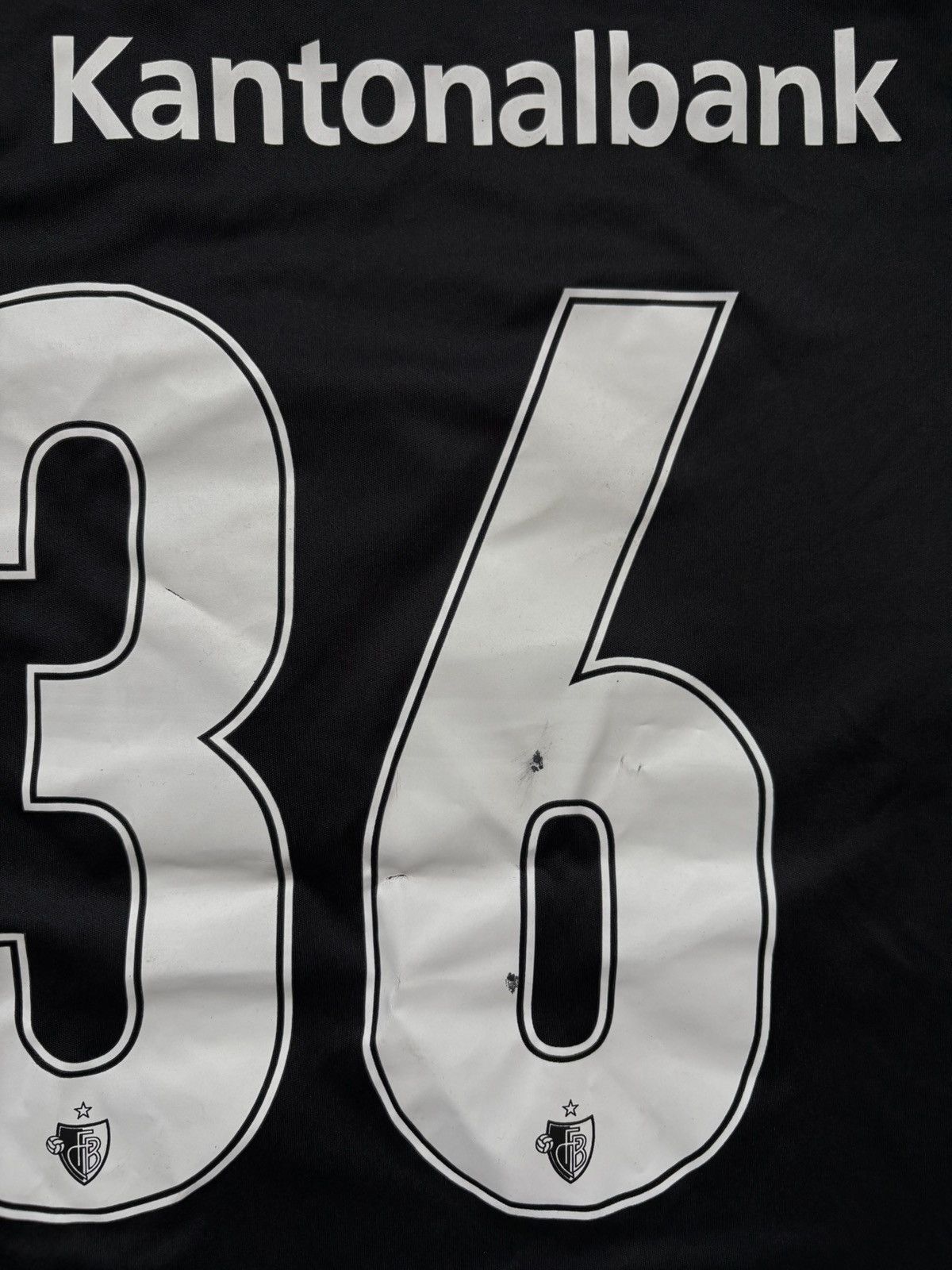 Adidas FC Basel 2015 Player Issue #36 Embolo Soccer Jersey