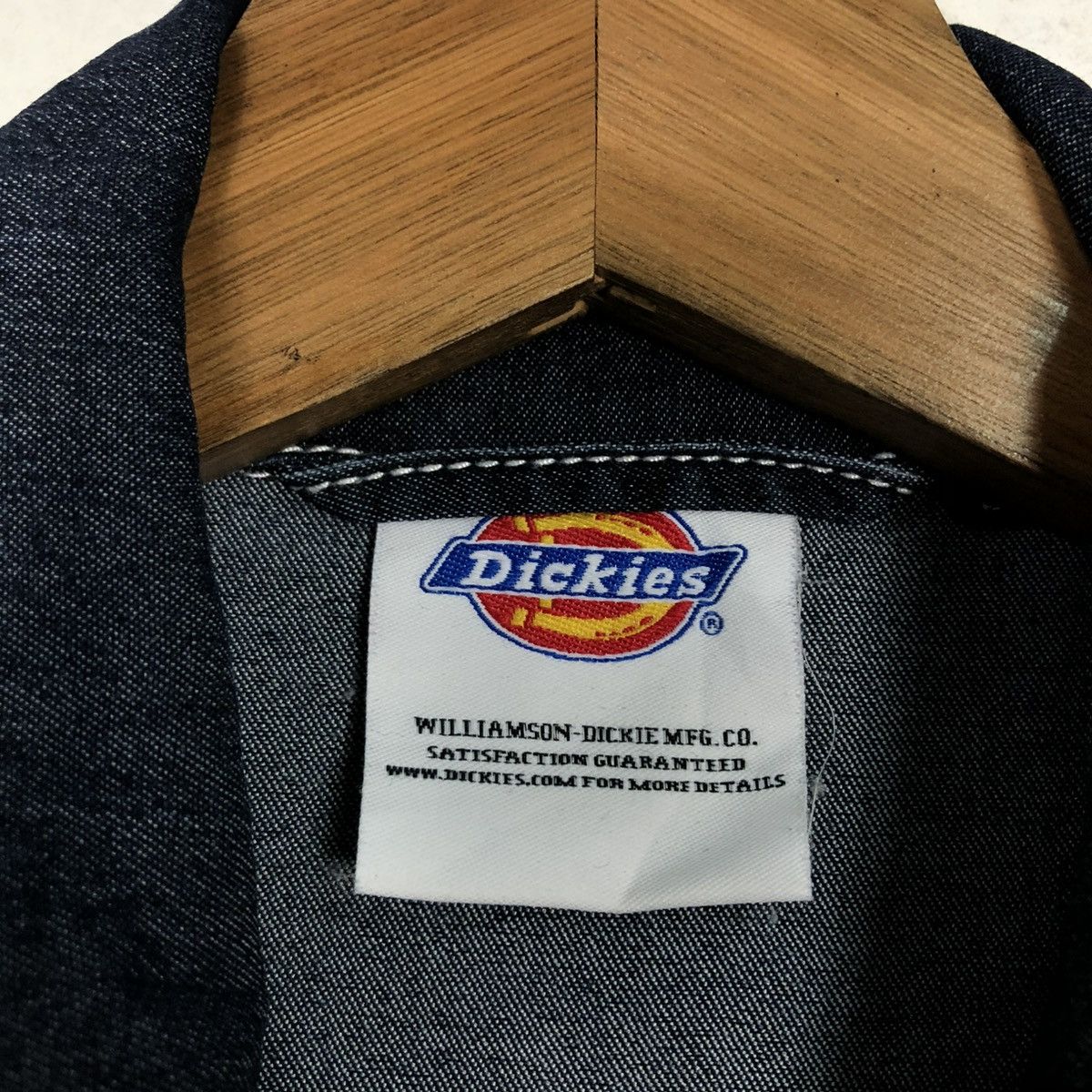 Japanese Brand 🔥VINTAGE DENIM WORKER OVERALL DICKIES USA INDIGO Size US 32 / EU 48 - 17 Thumbnail