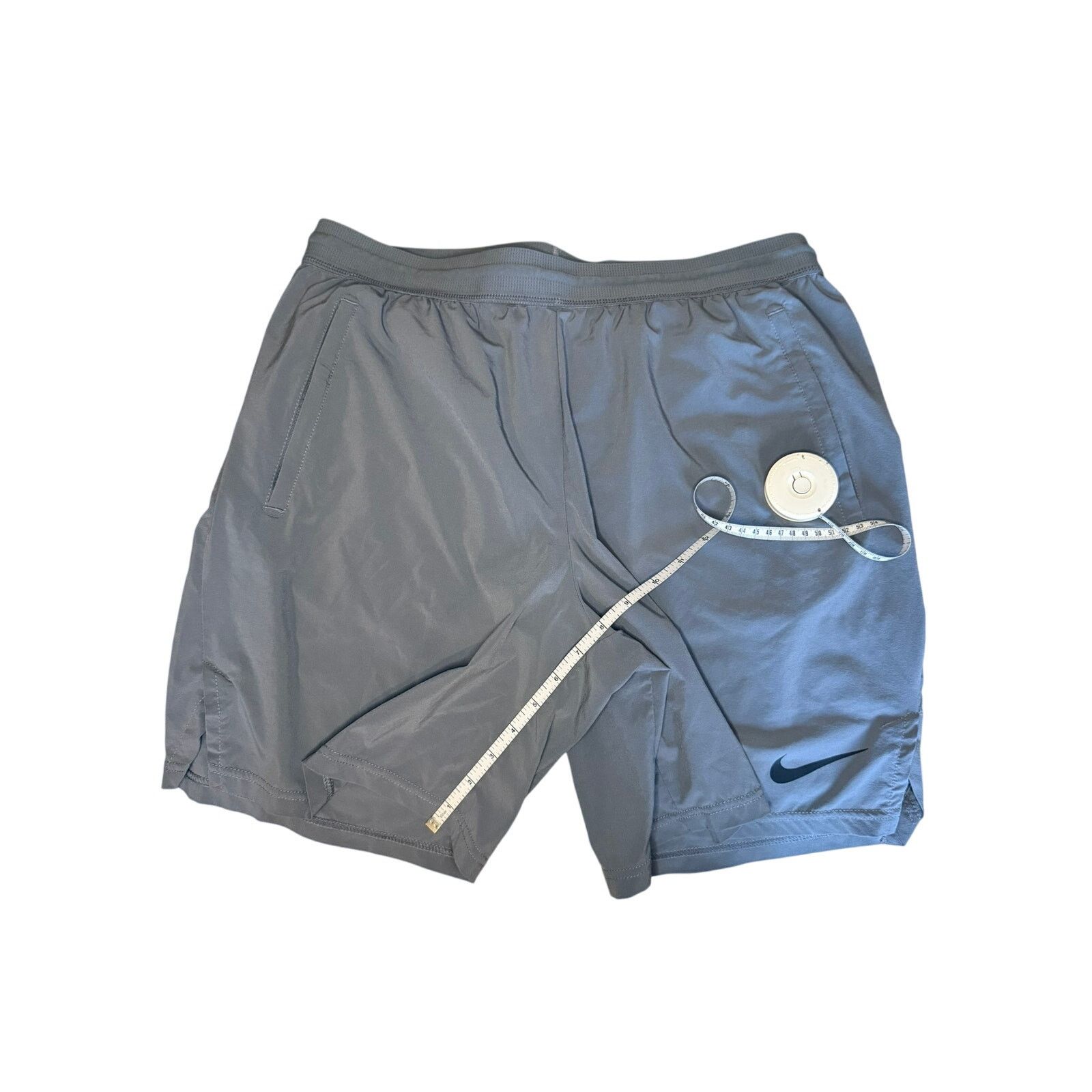 Nike Nike Dri-Fit Men's Gray Athletic Shorts 7 1/2 inseam Size XL Size US 40 / EU 56 - 1 Thumbnail