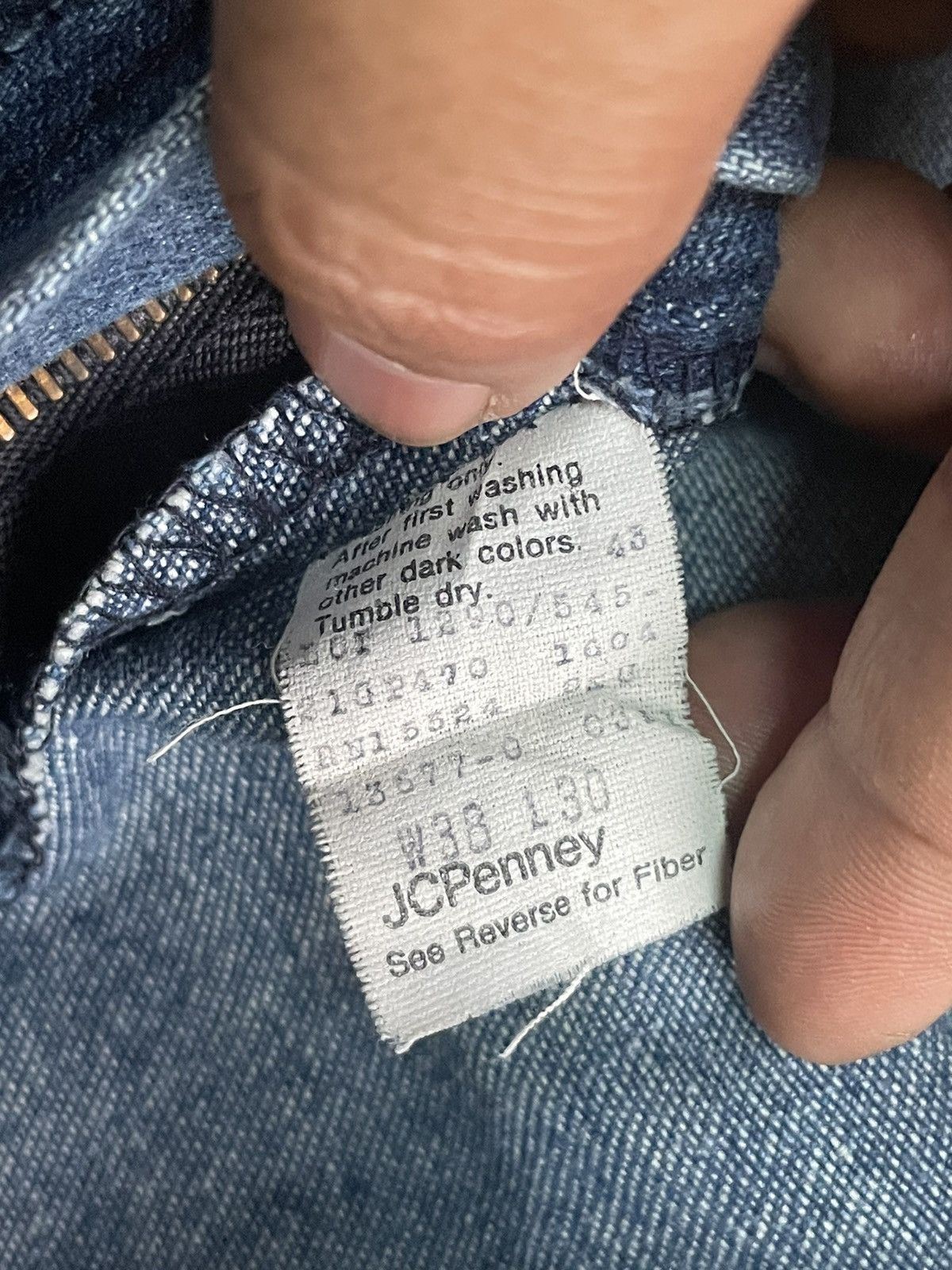 Big Mac × Vintage Vintage Big Mac Workers Denim Size US 37 - 15 Thumbnail
