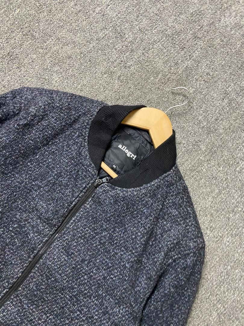 Allegri ALLEGRI Brand Thinsulate Textured Bomber Jacket (196) Size US S / EU 44-46 / 1 - 12 Thumbnail