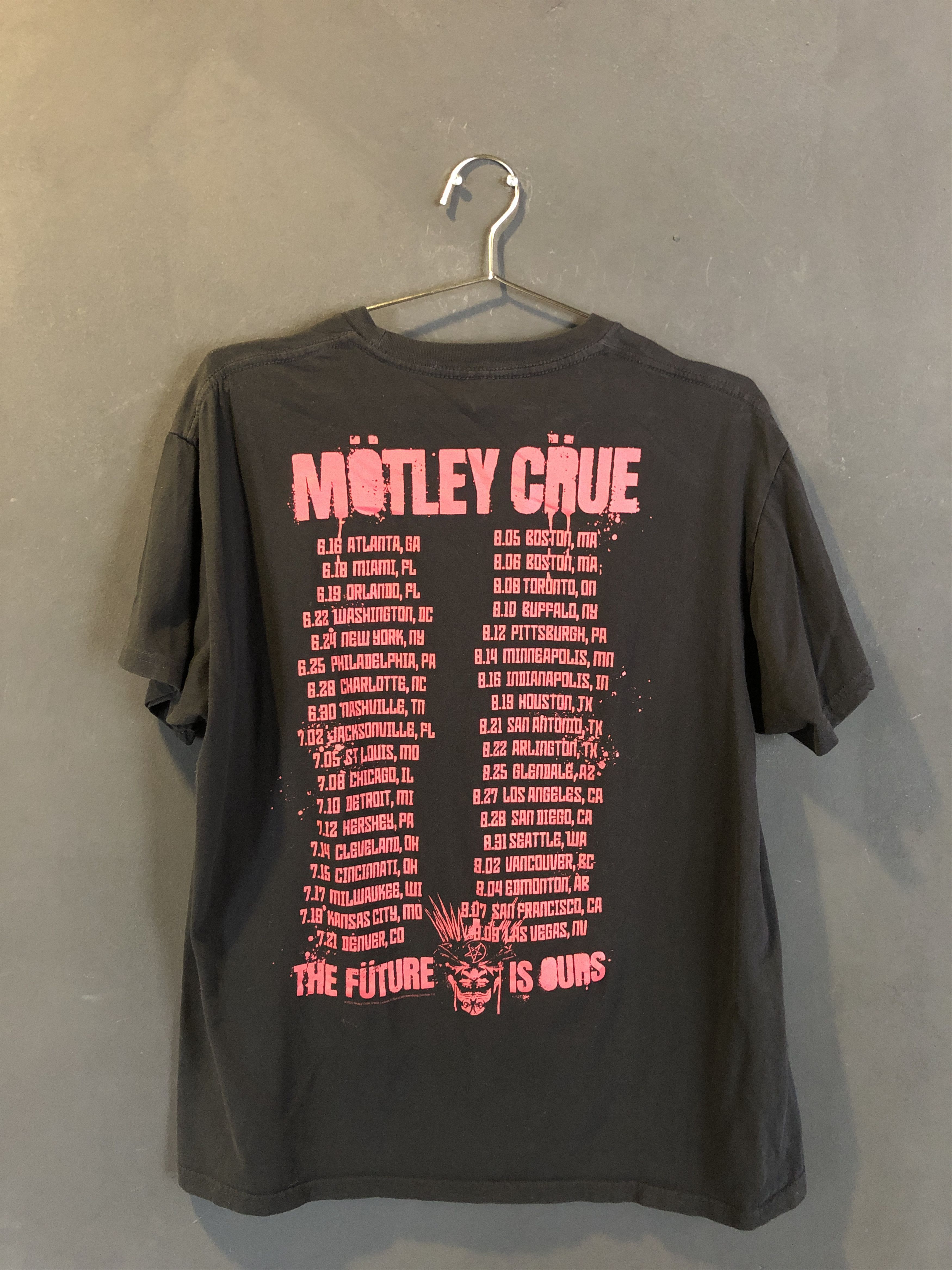 Other Motley Crew 'The Future Is Ours' 2022 Tour T-Shirt Size US L / EU 52-54 / 3 - 3 Thumbnail