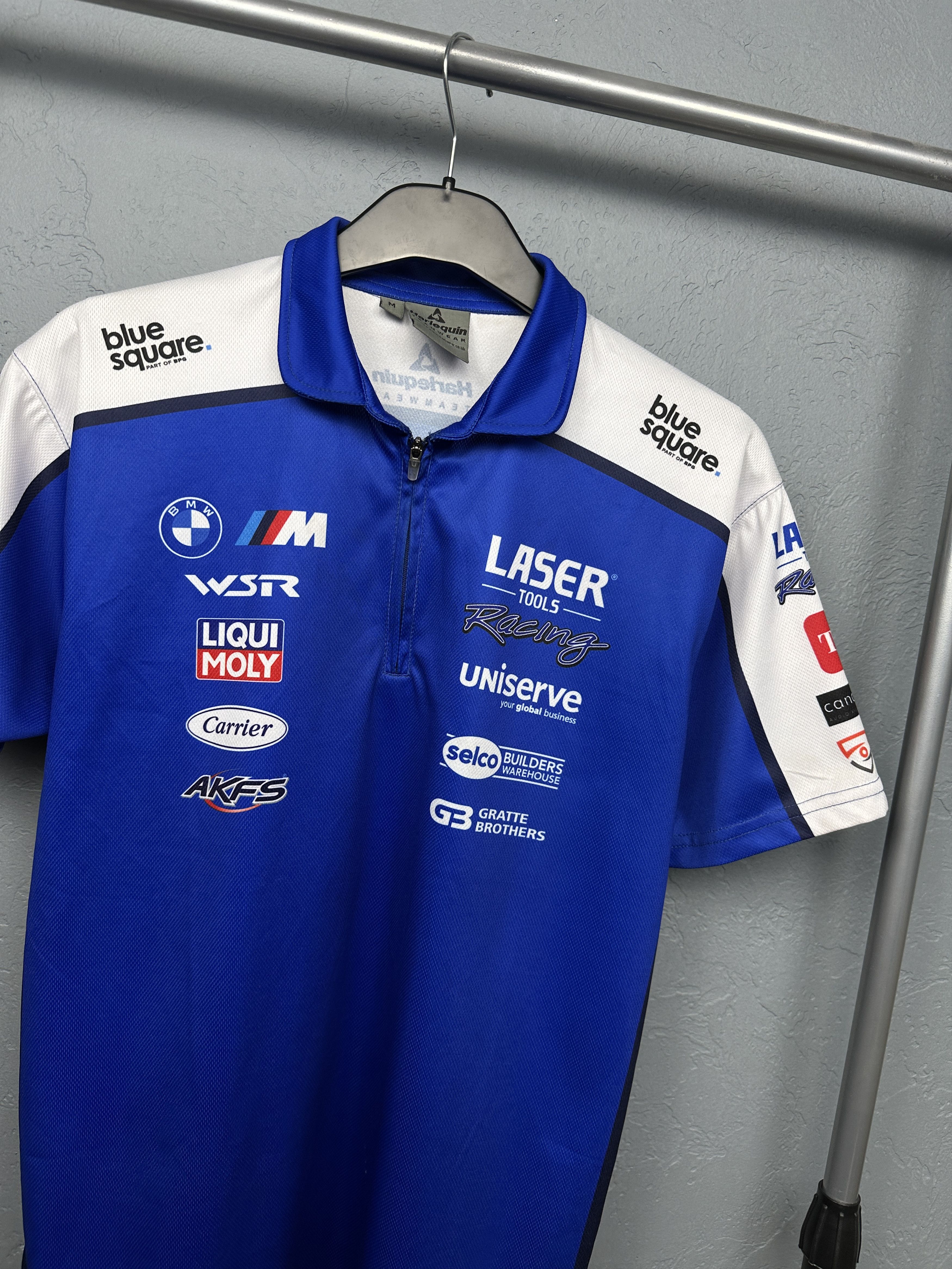 BMW BMW Racing Team M Power Mens Polo Shirt Size US M / EU 48-50 / 2 - 2 Thumbnail