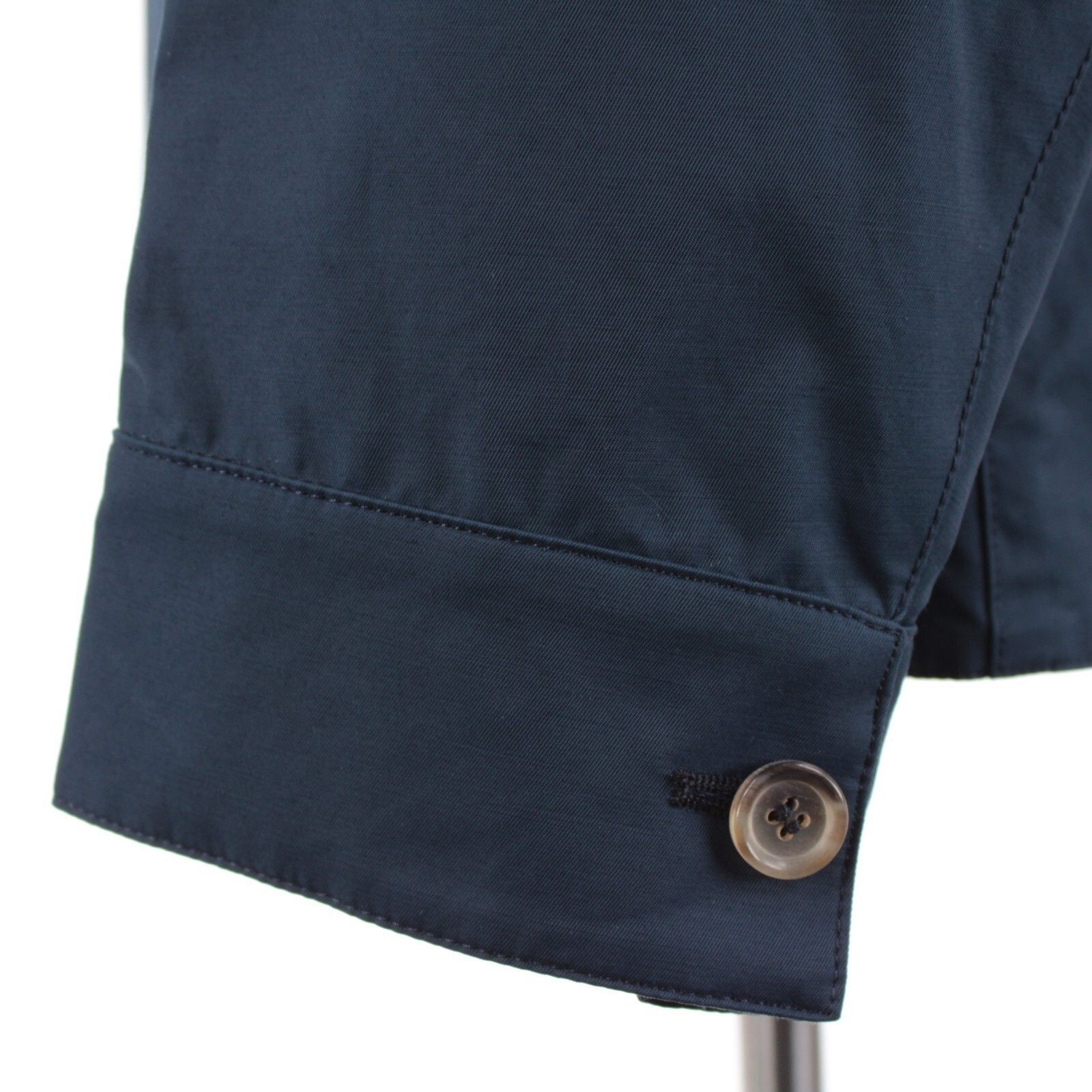 Luciano Barbera Luciano Barbera Overshirt Size XL US In Blue Cotton Blend Size US XL / EU 56 / 4 - 3 Thumbnail
