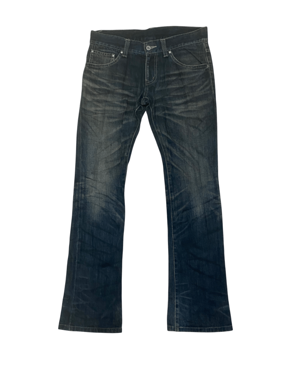 Small Flared Tornado Mart Denim Jeans