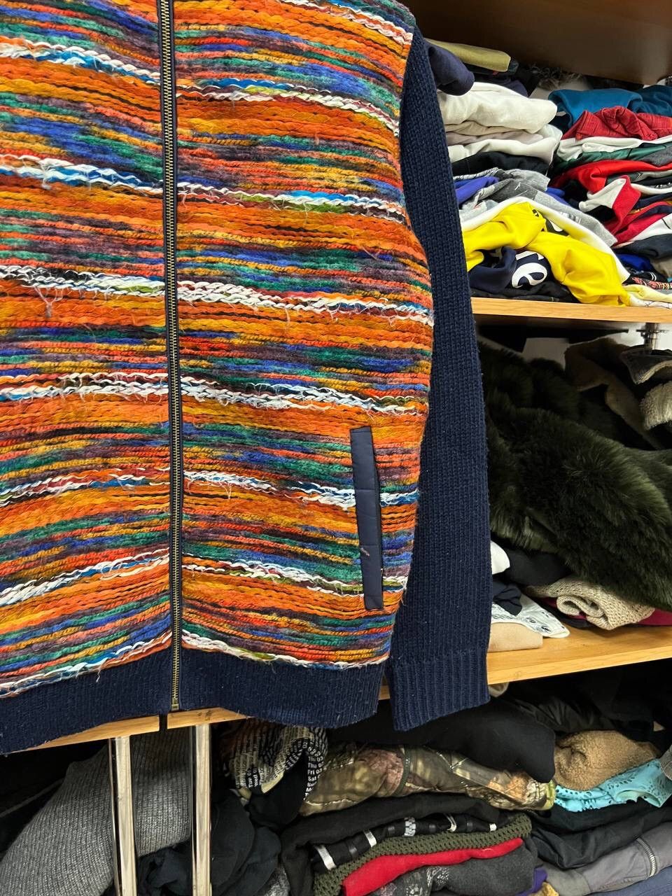 Desigual Desigual Y2K Knit Multicolour Archival Vintage sweater Size US L / EU 52-54 / 3 - 5 Thumbnail