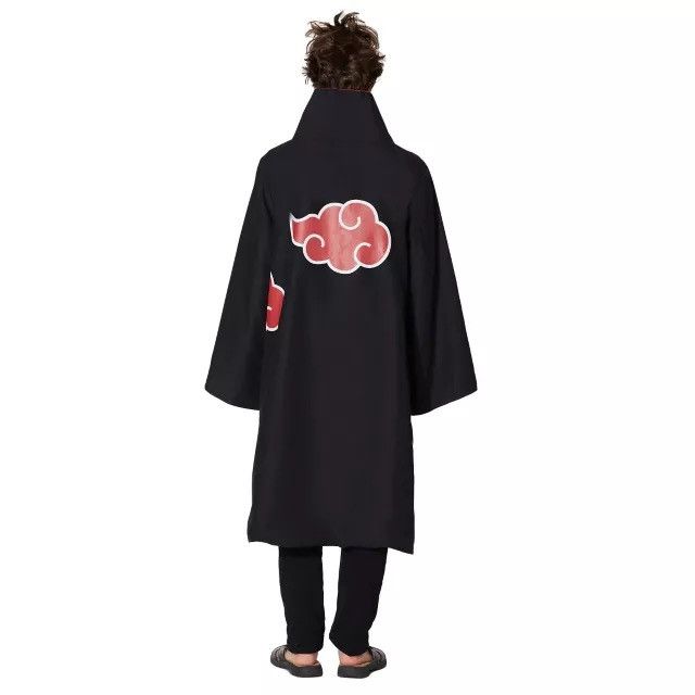 Anime × Cartoon Network × Japanese Brand Akatsuki Cloak Cosplay Anime M Size Black Colour Size US M / EU 48-50 / 2 - 13 Thumbnail