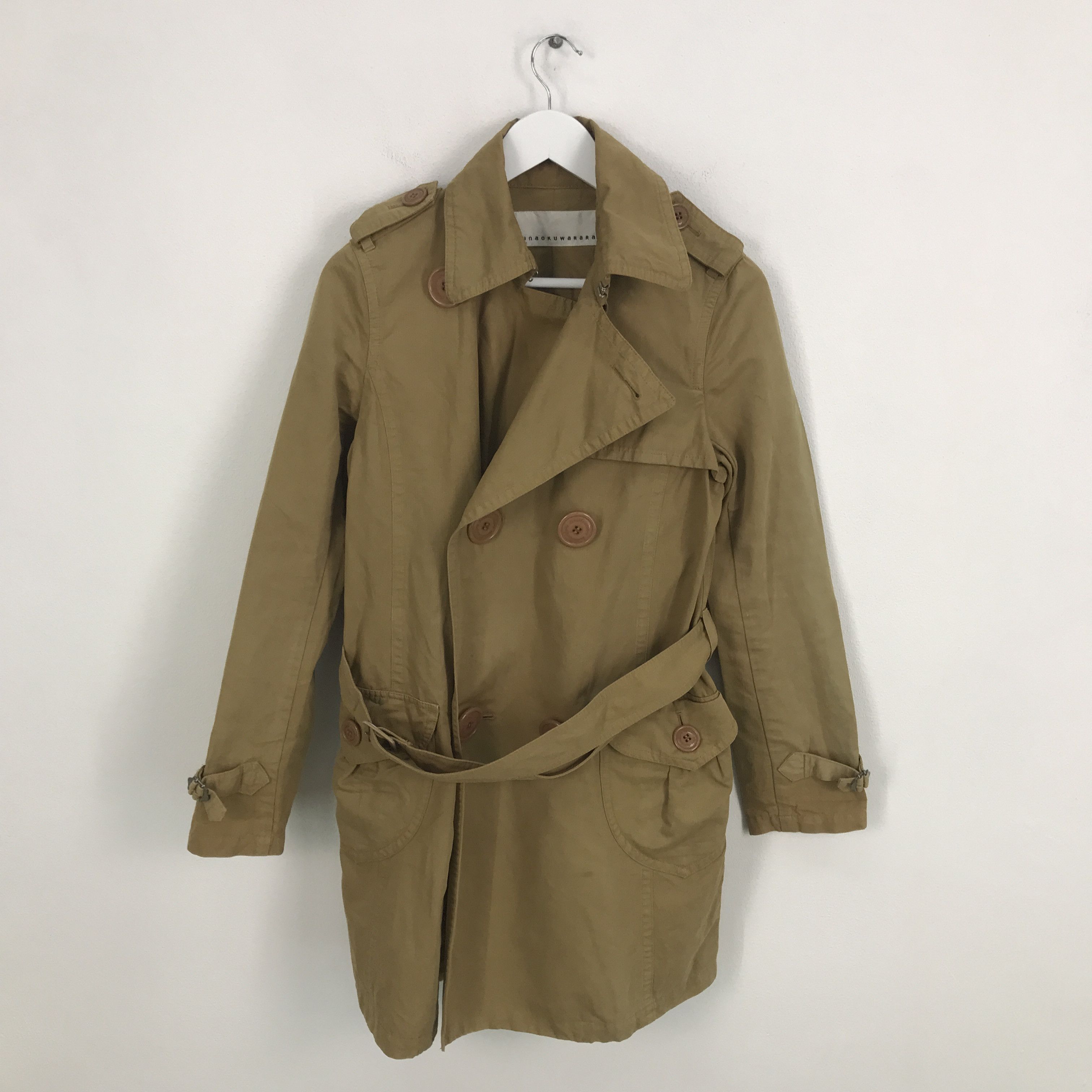 Rare sunaokuwahara By Issey miyake Woman brown faded jacket