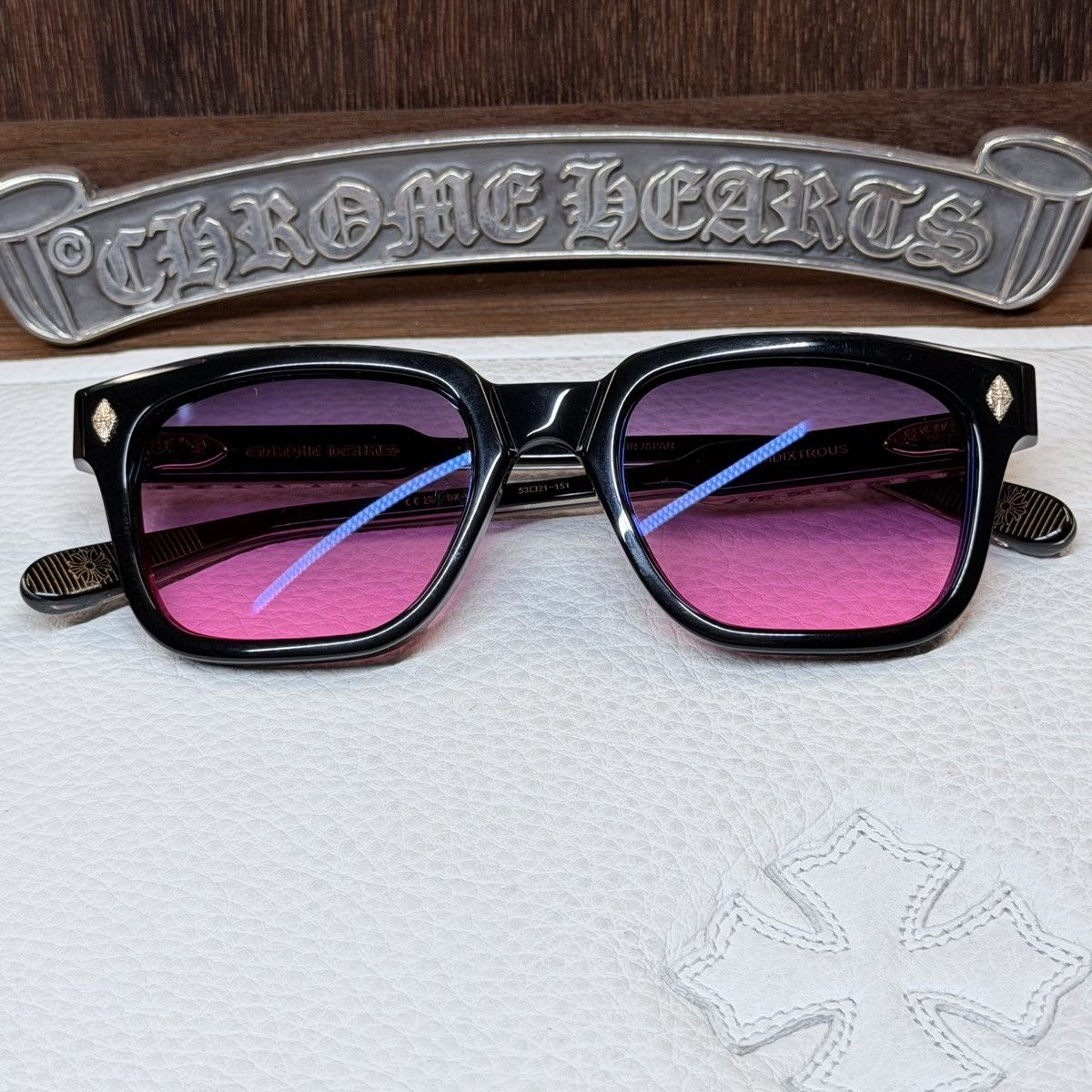 Chrome Hearts Chrome Hearts Ambidixtrous 1/1 Sunglasses Size ONE SIZE - 1 Thumbnail
