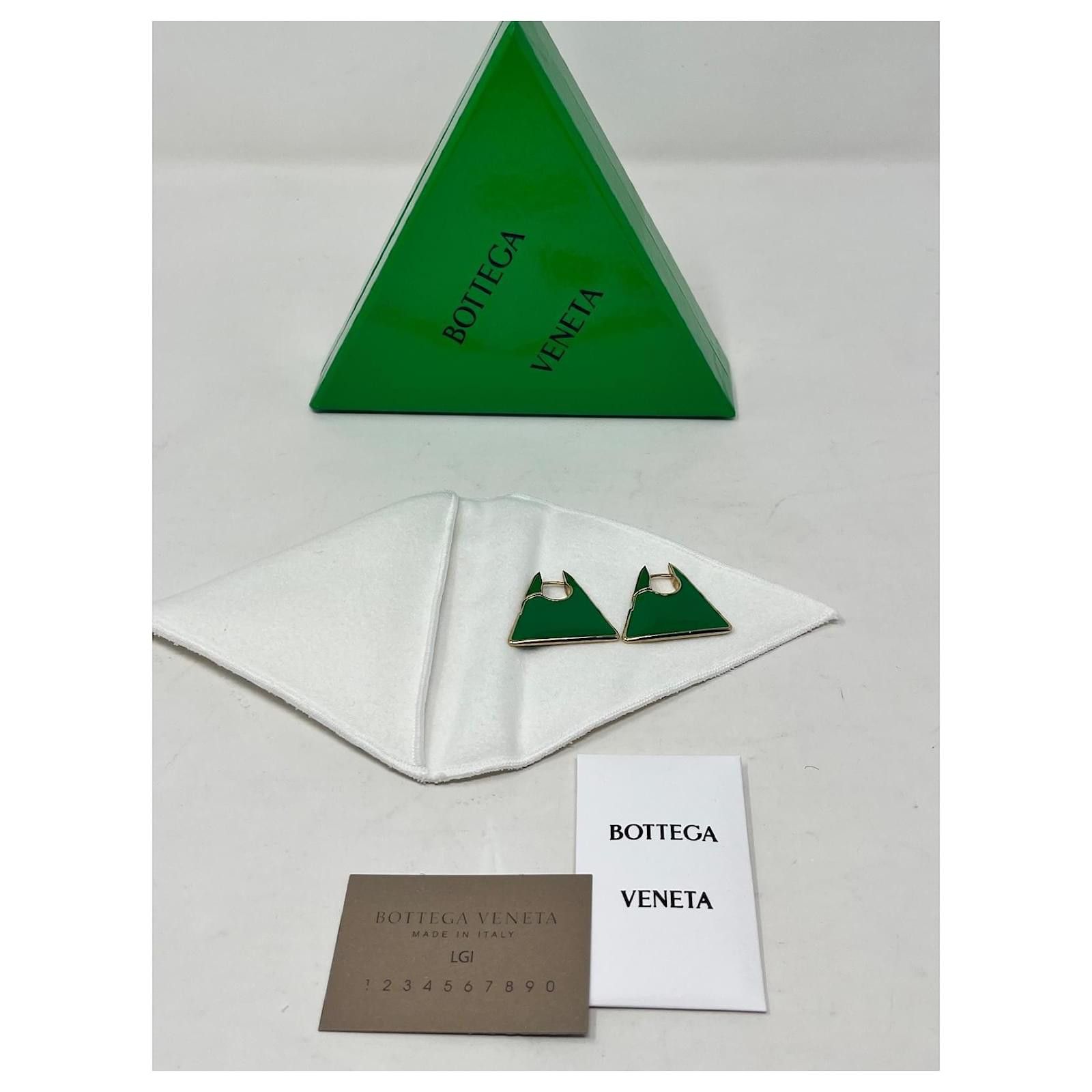 Bottega Veneta o1n1vont1124 Size: OS / Sterling Earrings in Grass Size ONE SIZE - 4 Thumbnail