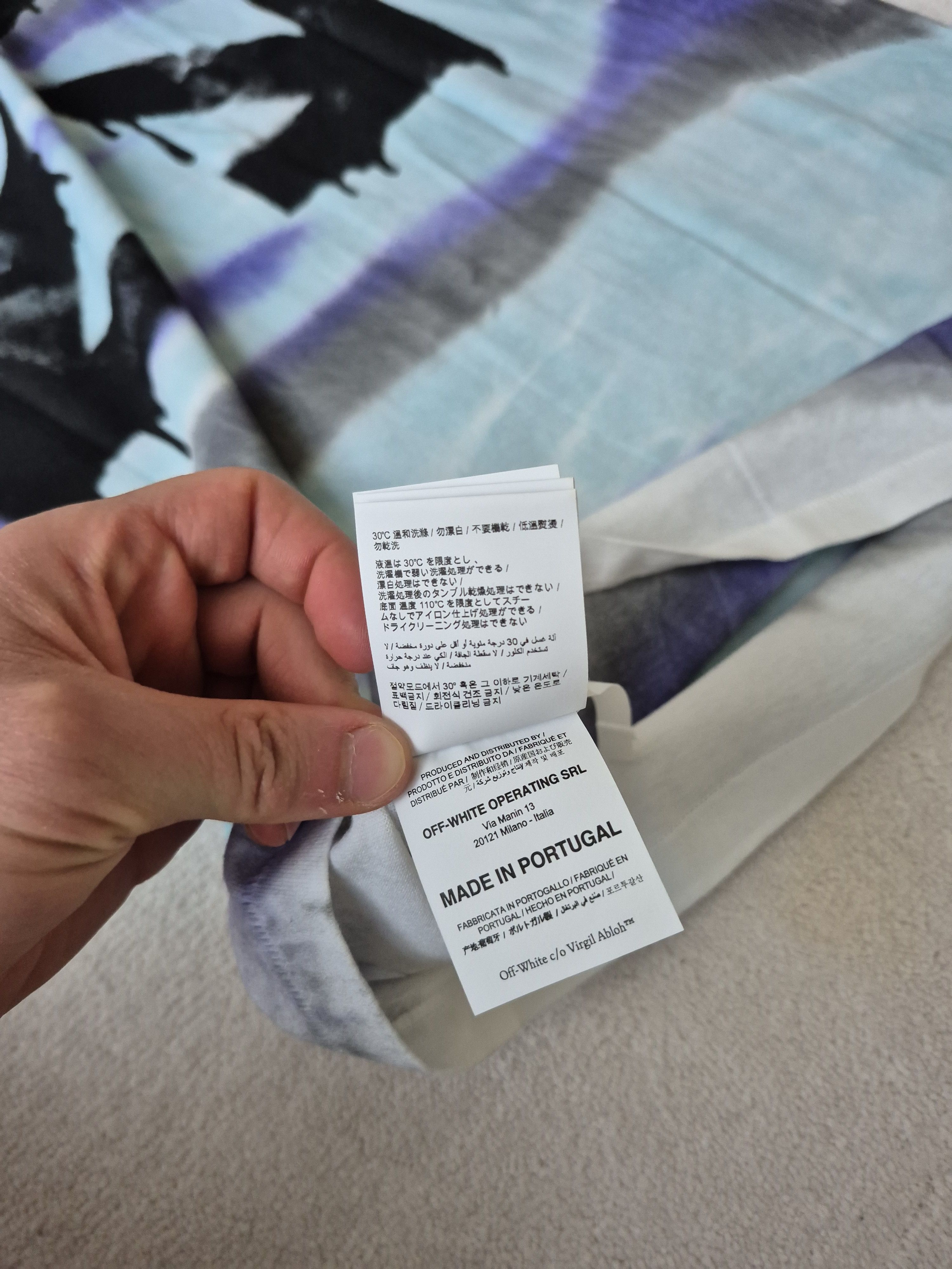 Off-White Off White Bangkok Arrows Virgil XXL Tie Dye New Size US XXL / EU 58 / 5 - 8 Thumbnail