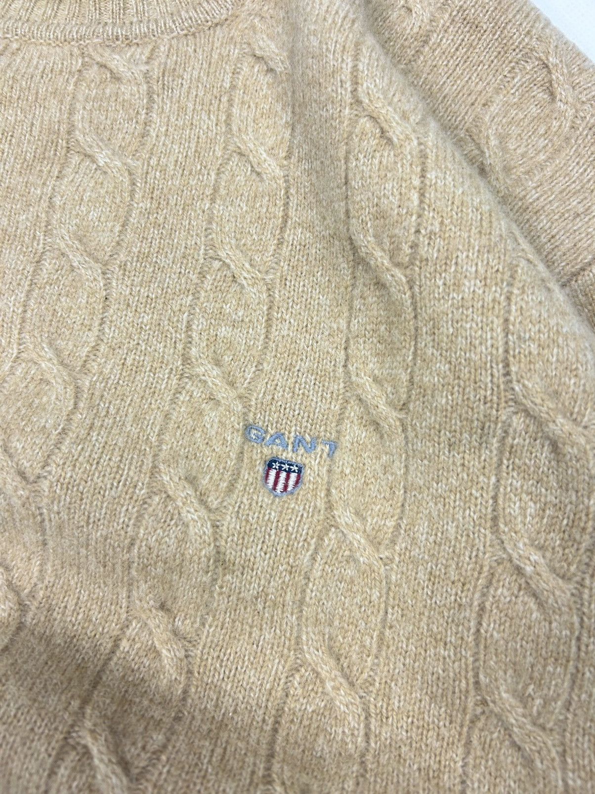 Gant × Vintage Vintage Gant Knited Wool Sweater Size US L / EU 52-54 / 3 - 7 Thumbnail