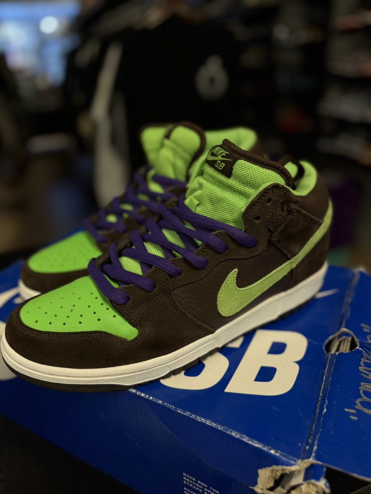 Nike Nike Dunk Pro SB Mid Donatello Size 11 314383 231 Size US 11 / EU 44 - 10 Thumbnail