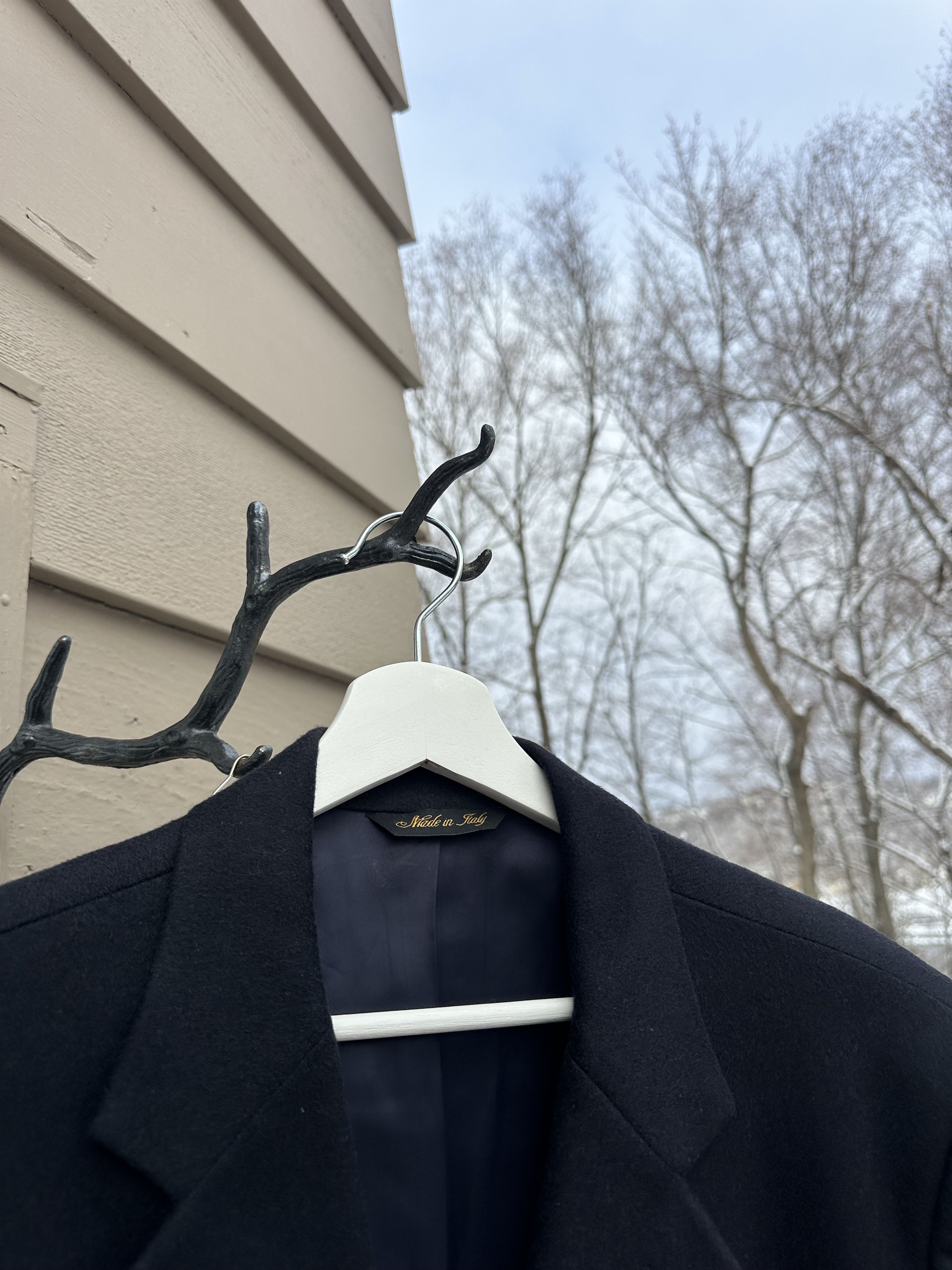 Vintage Vintage Luxury Men’s Blazer Louis Dell'Olio Cashmere Size 50S - 4 Thumbnail