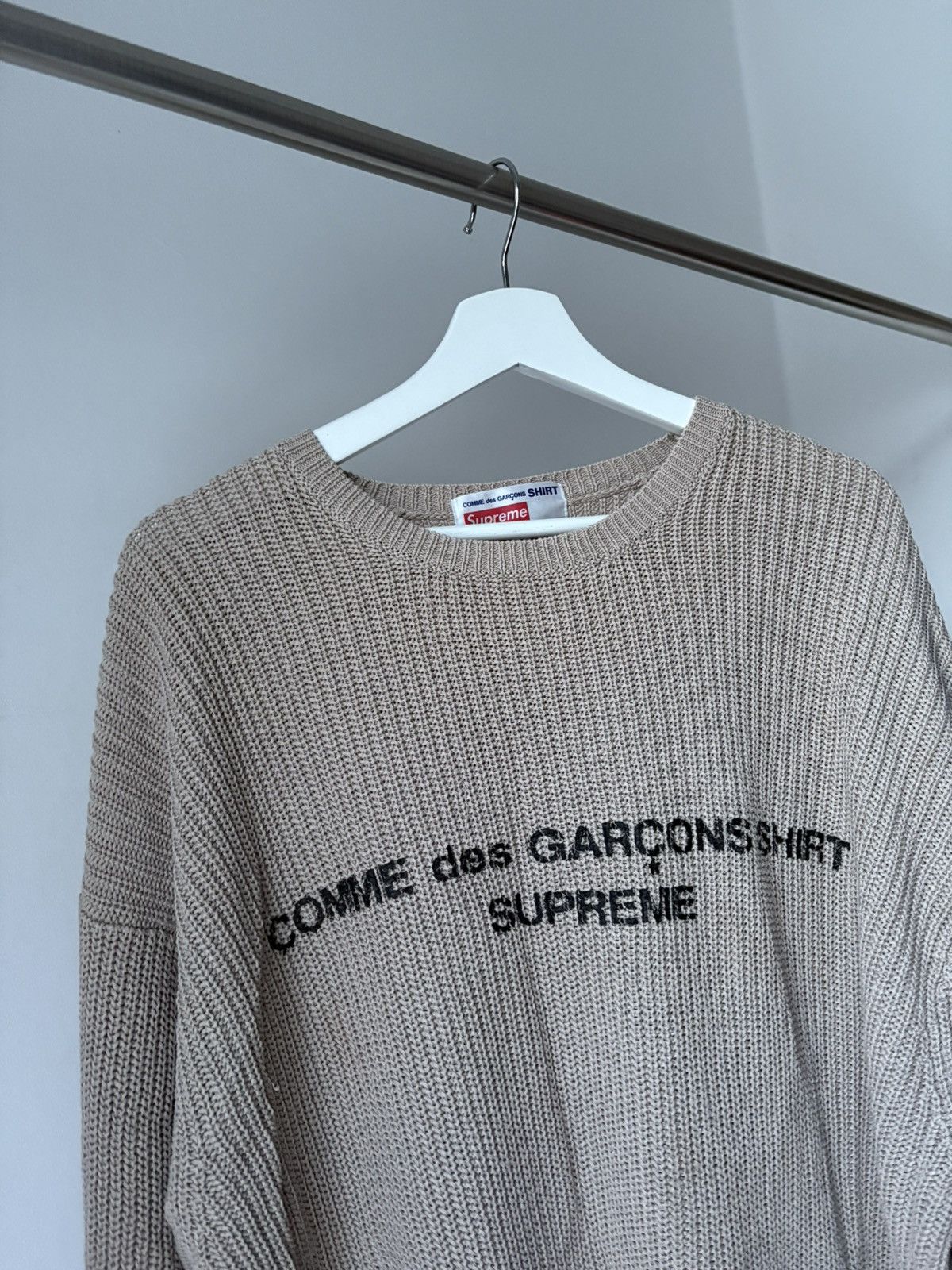 Comme des Garcons SHIRT × Supreme Supreme x Commes Des Garçon Shirt Sweater Size US XL / EU 56 / 4 - 4 Thumbnail