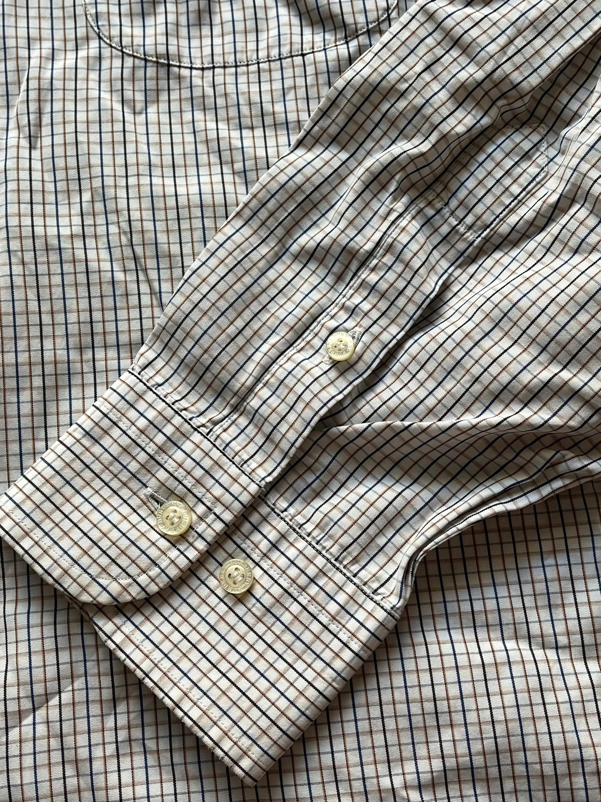 Burberry Burberry London Shirts Sz XL Plaid Cotton Size US XL / EU 56 / 4 - 10 Thumbnail