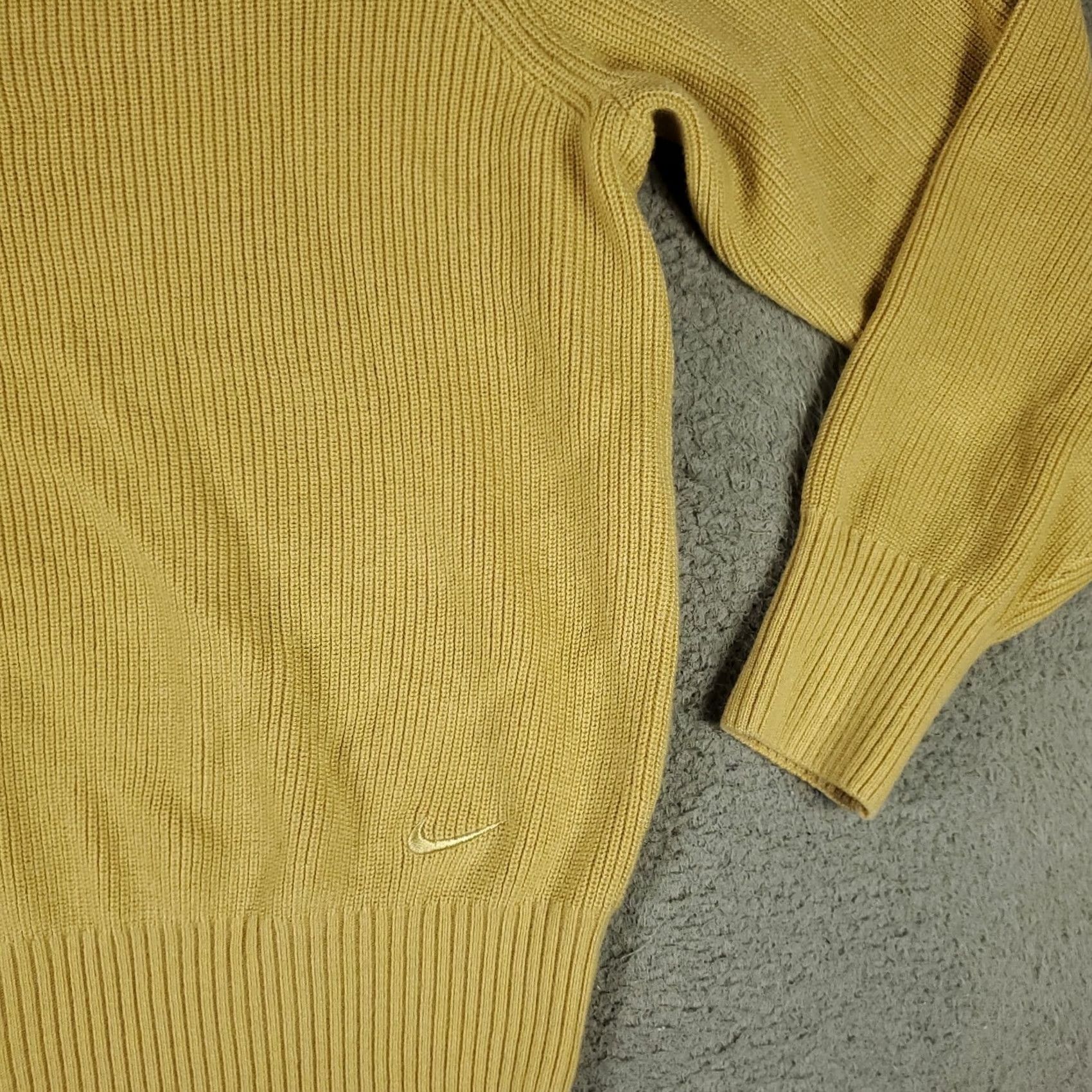 Nike - Maximizes search visibility by including the most common terms ("Nike Sweater," "Mens," "XL," "Beige," "Knit," "Button Pullover") Size US XL / EU 56 / 4 - 4 Thumbnail