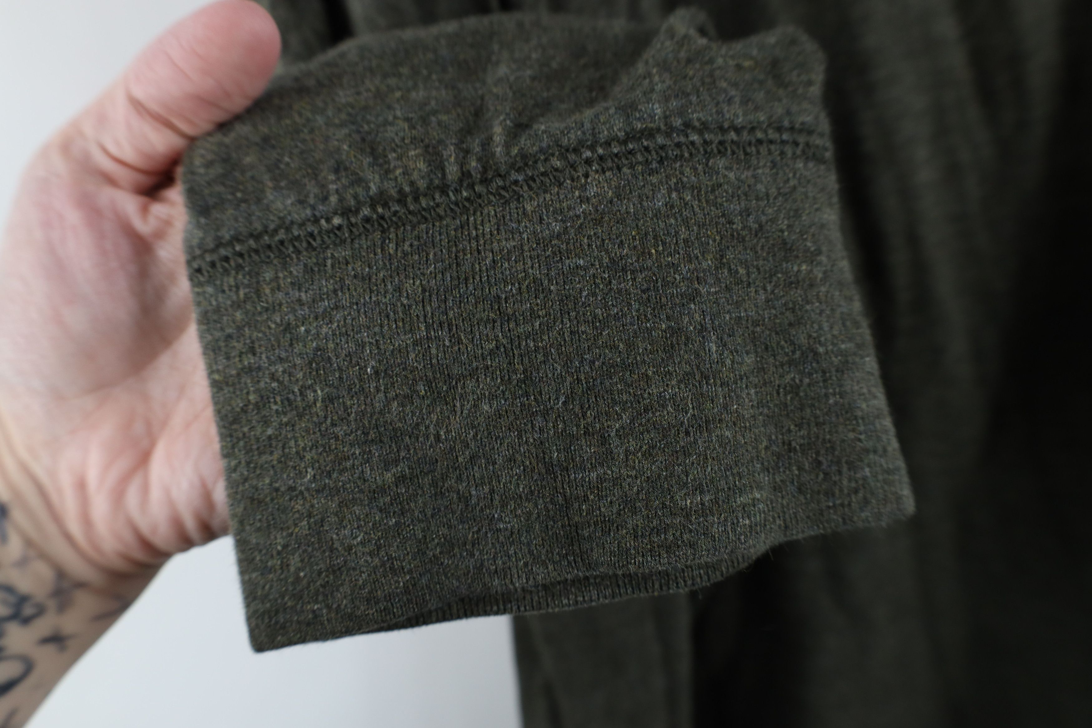 Eddie Bauer Vintage Eddie Bauer Knit Long Sleeve Henley T-Shirt Green Size US XXL / EU 58 / 5 - 6 Thumbnail