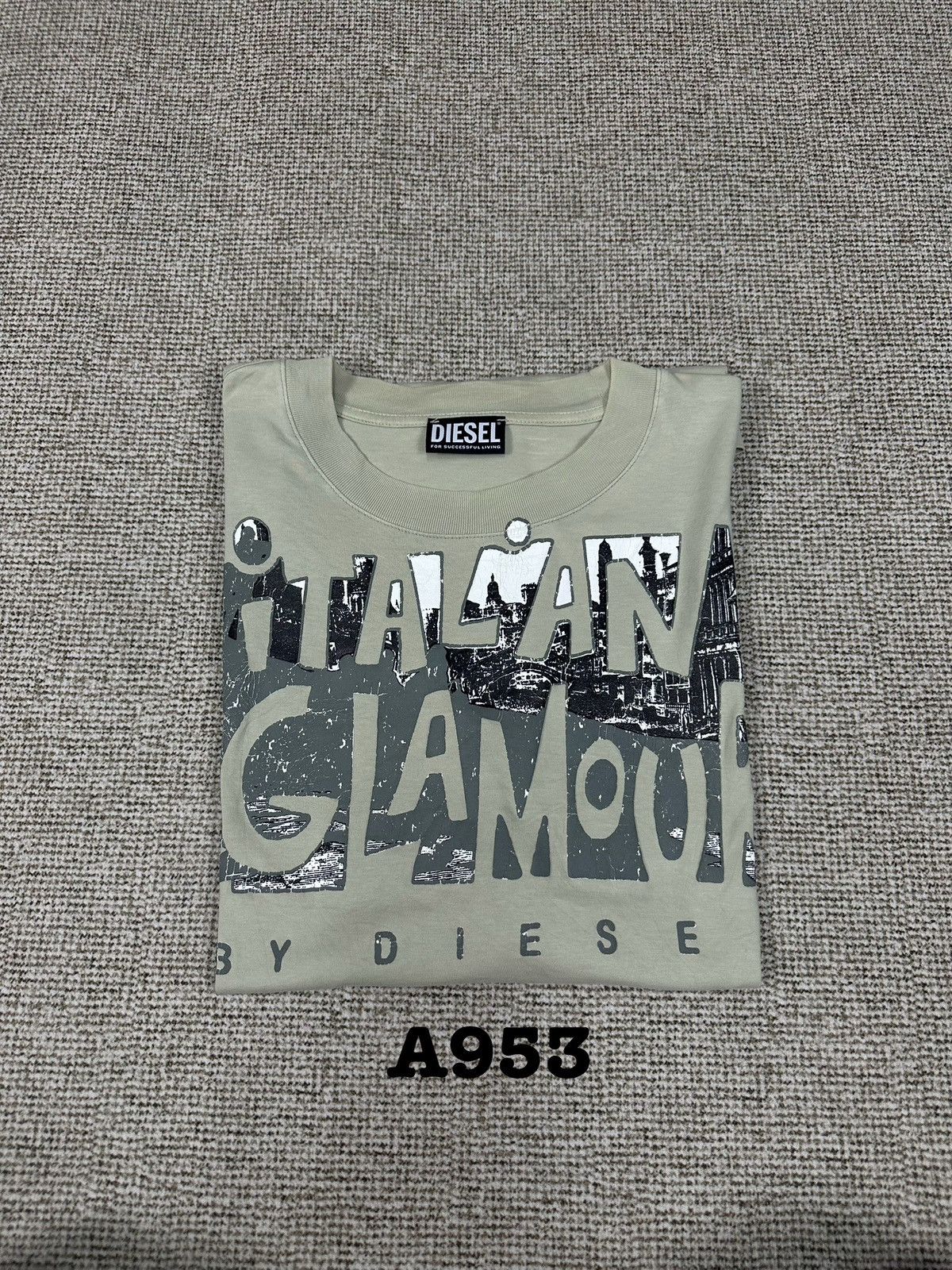 Diesel Diesel Italian Glamour Tshirt A953 Size US L / EU 52-54 / 3 - 12 Thumbnail