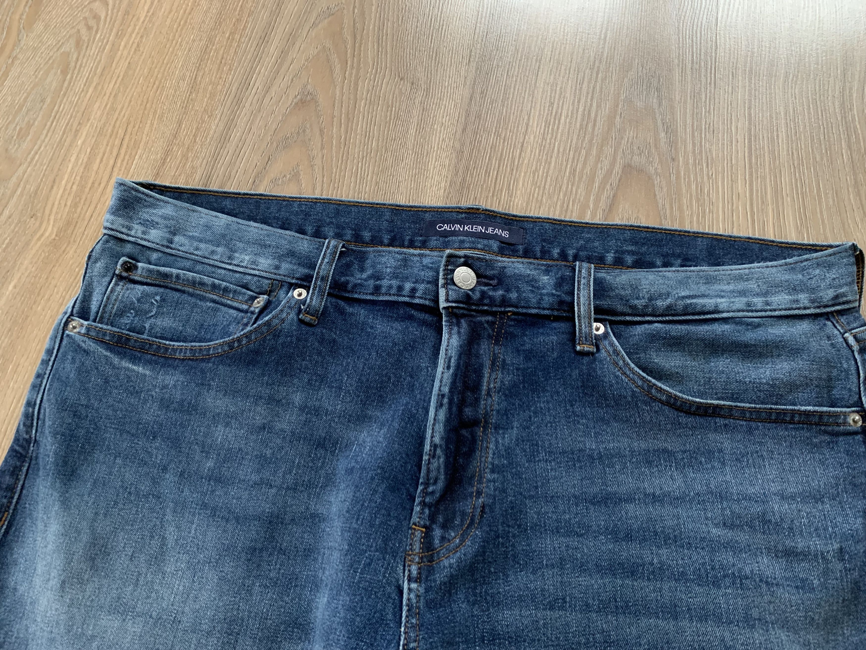 Calvin Klein Men's Vintage Calvin Klein Denim Shorts Size US 38 / EU 54 - 4 Thumbnail
