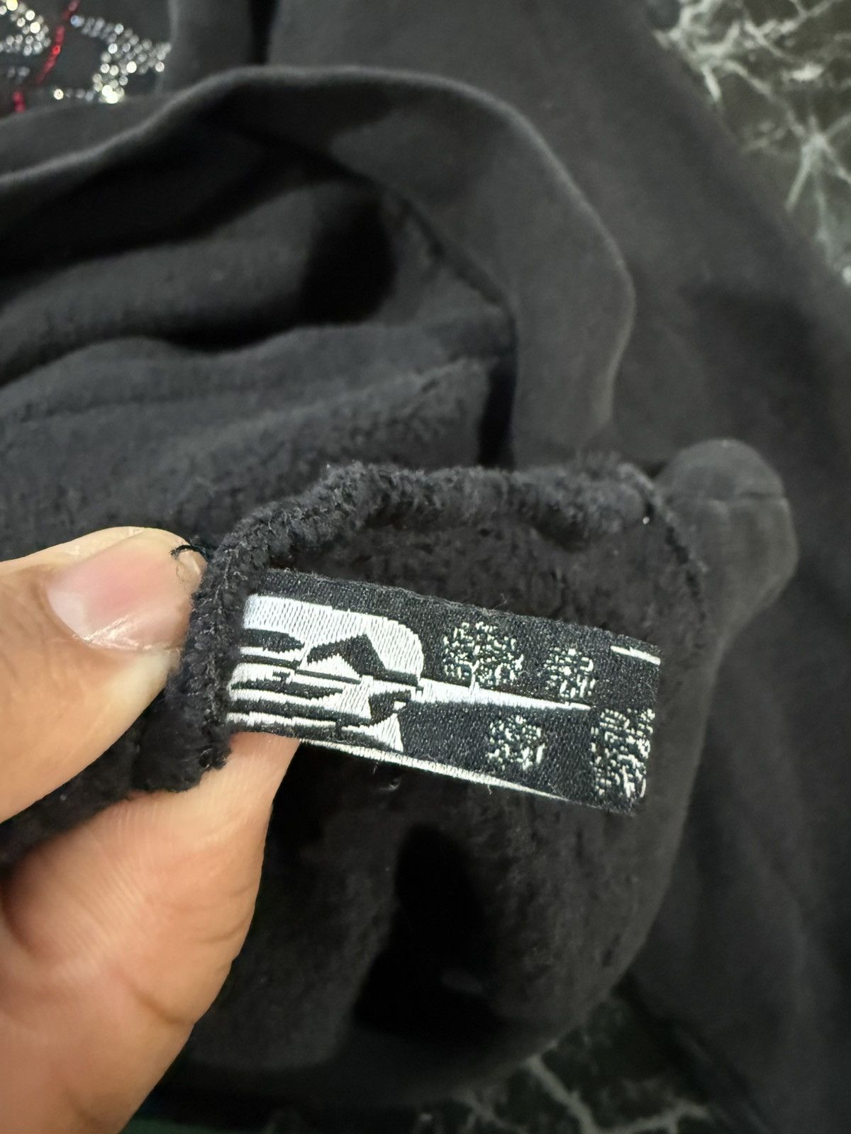 Sp5der Sp5der Rhinestone OG Web V2 Hoodie Size XL Size US XL / EU 56 / 4 - 7 Thumbnail