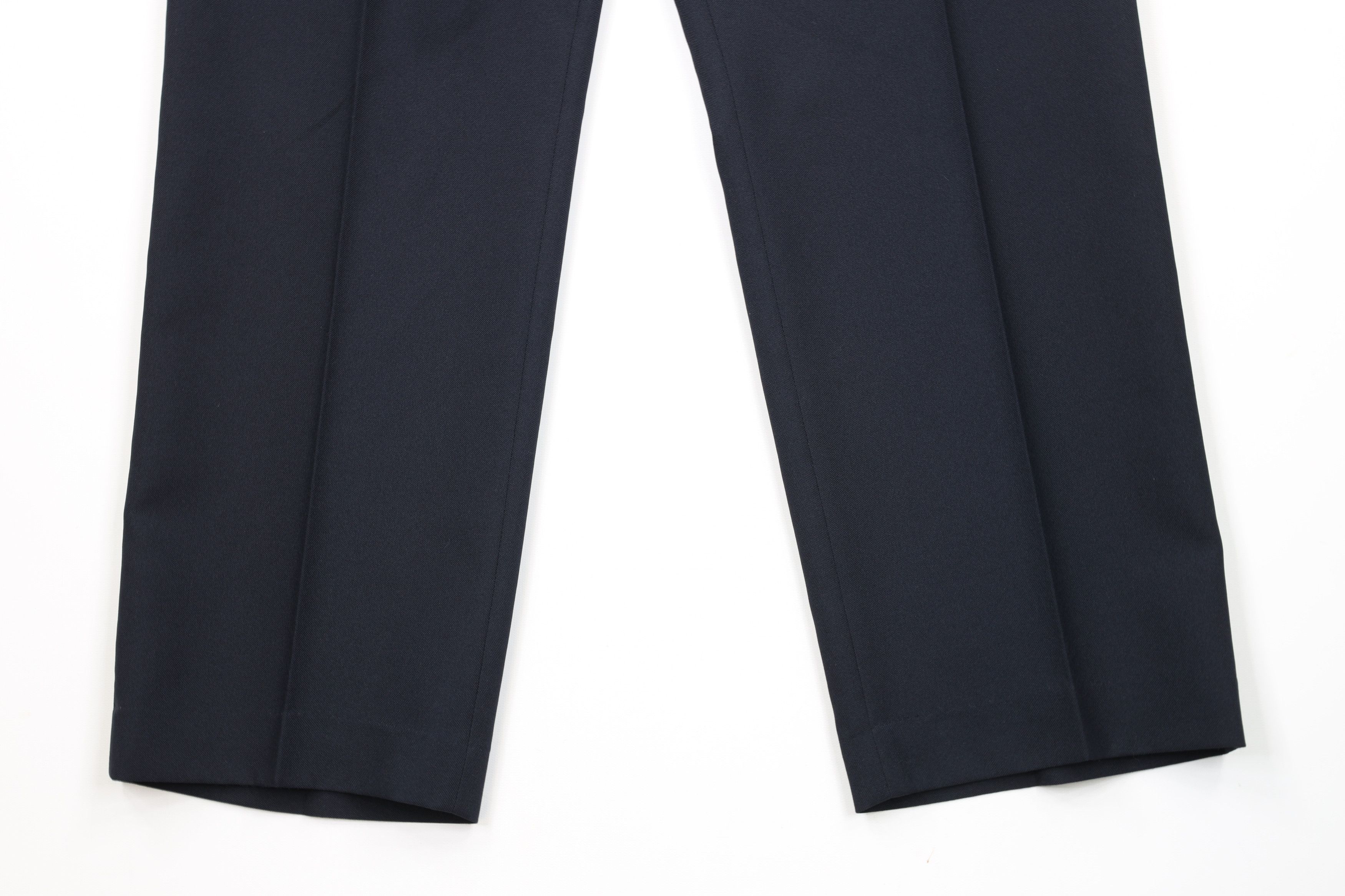 Vintage Vintage 70s Streetwear Knit Flared Wide Leg Chino Pants Blue Size US 38 / EU 54 - 4 Thumbnail