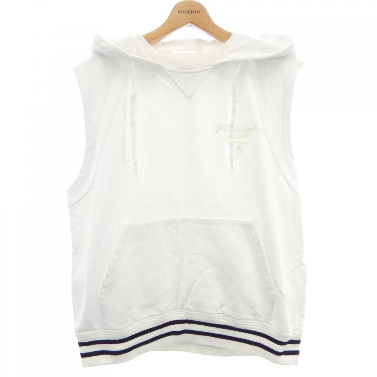 Prada Prada Prada Hoodie Textile Sweatshirts & Hoodies 139692 DUTY FREE for USA Size ONE SIZE - 1 Thumbnail