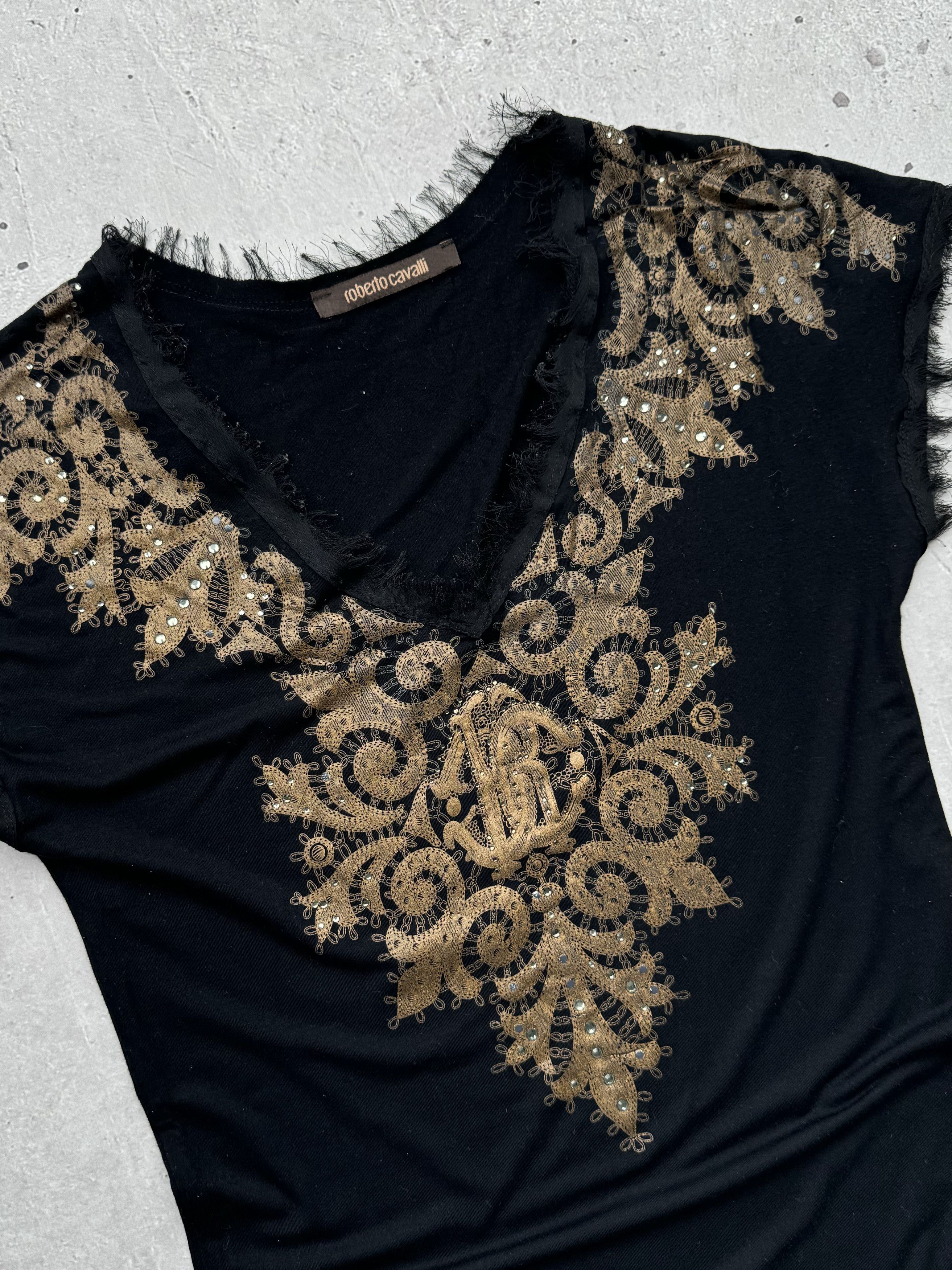 Just Cavalli Roberto Cavalli Vintage Tee Size XS / US 0-2 / IT 36-38 - 2 Thumbnail