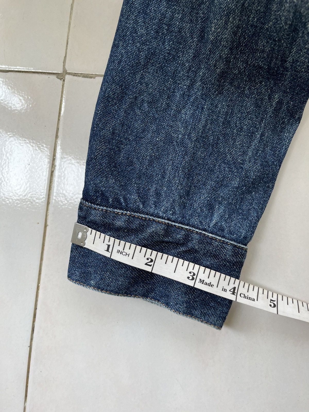 FCUK × French Connection FCUK Cropped Denim Jacket Size XS / US 0-2 / IT 36-38 - 16 Thumbnail