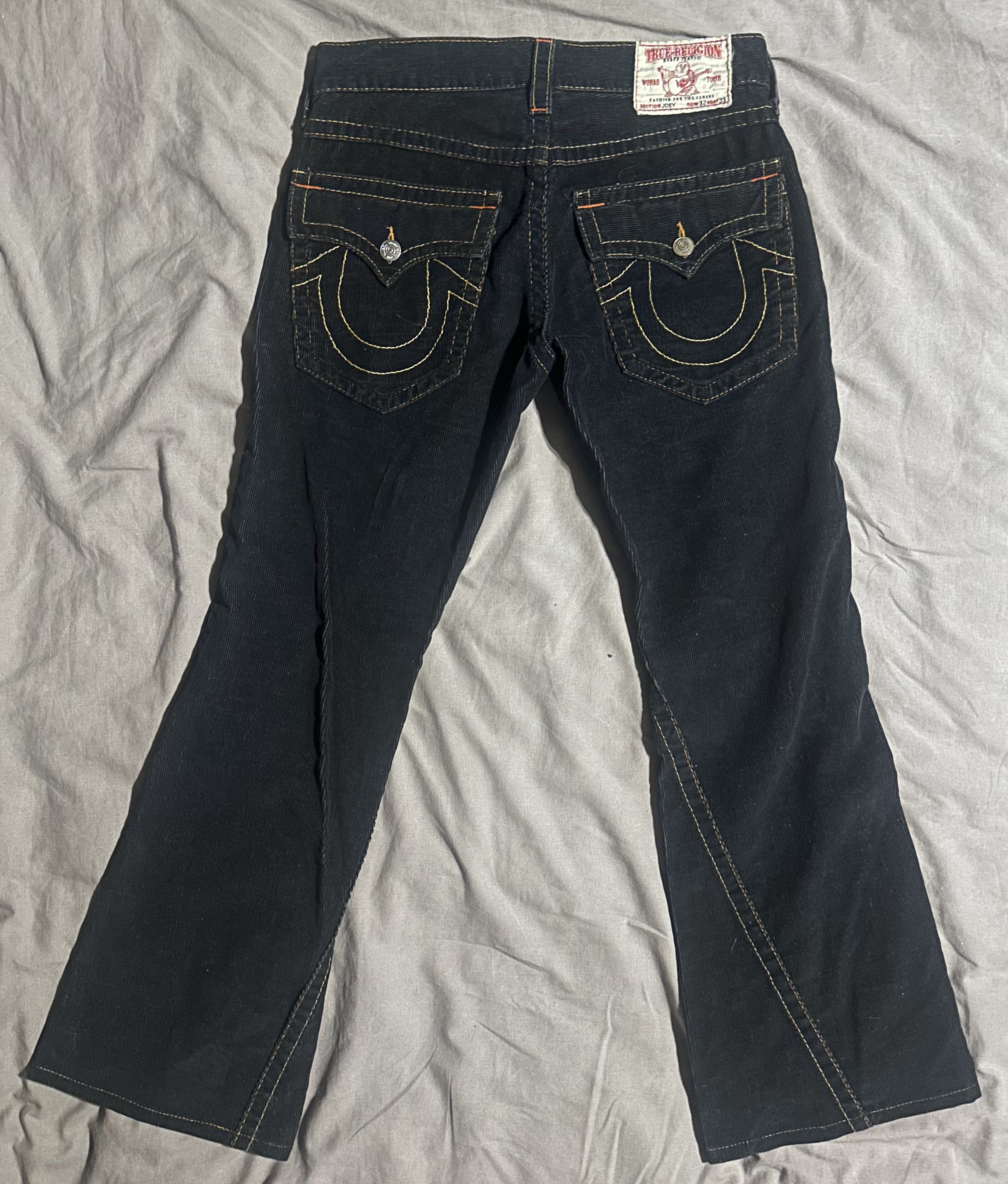 True Religion True Religion World Tour Joey corduroy Bootcut Jeans Size 32" / US 10 / IT 46 - 9 Thumbnail