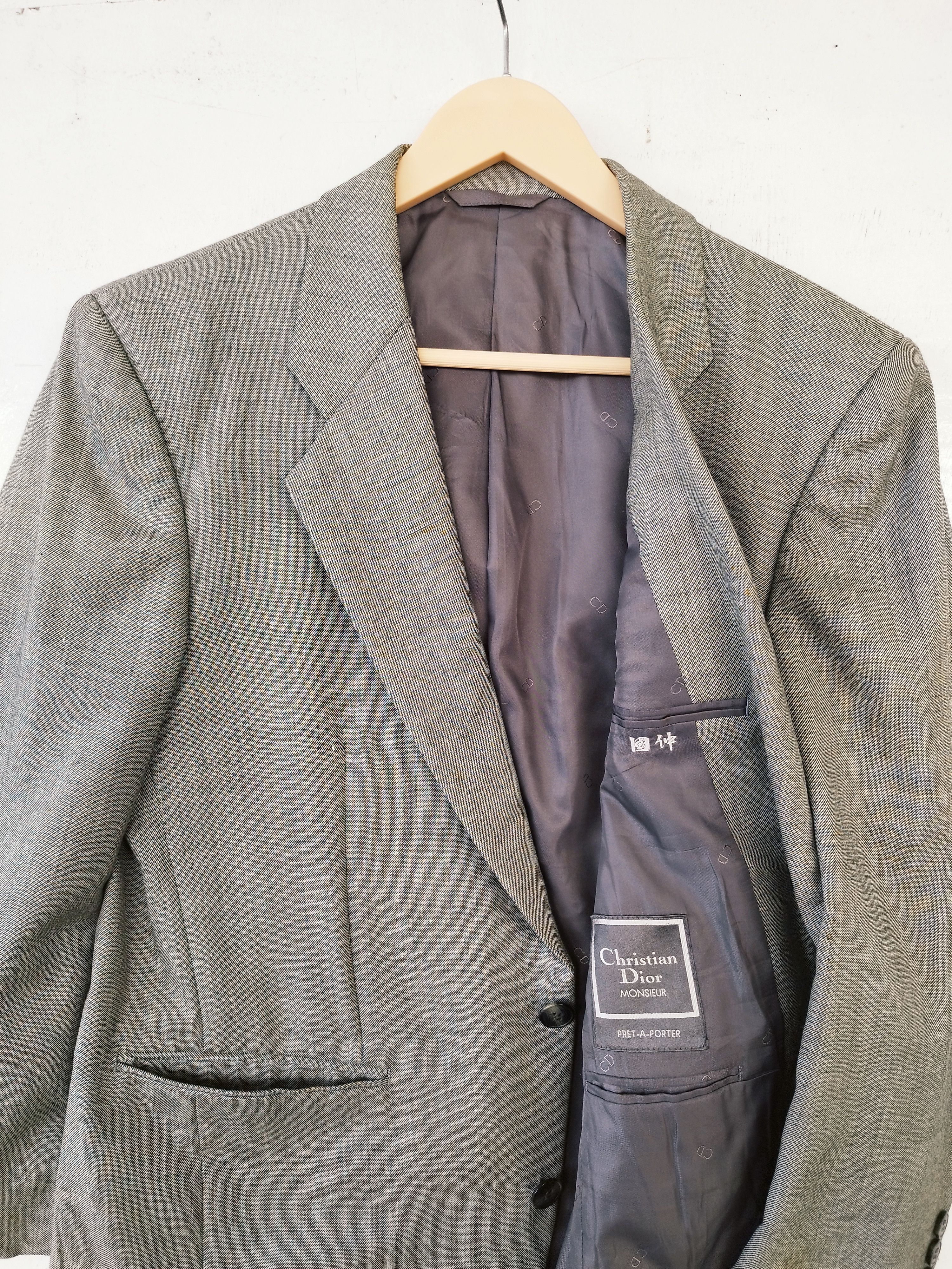Christian Dior Monsieur × Vintage Christian Dior blazer jacket Size US M / EU 48-50 / 2 - 2 Thumbnail