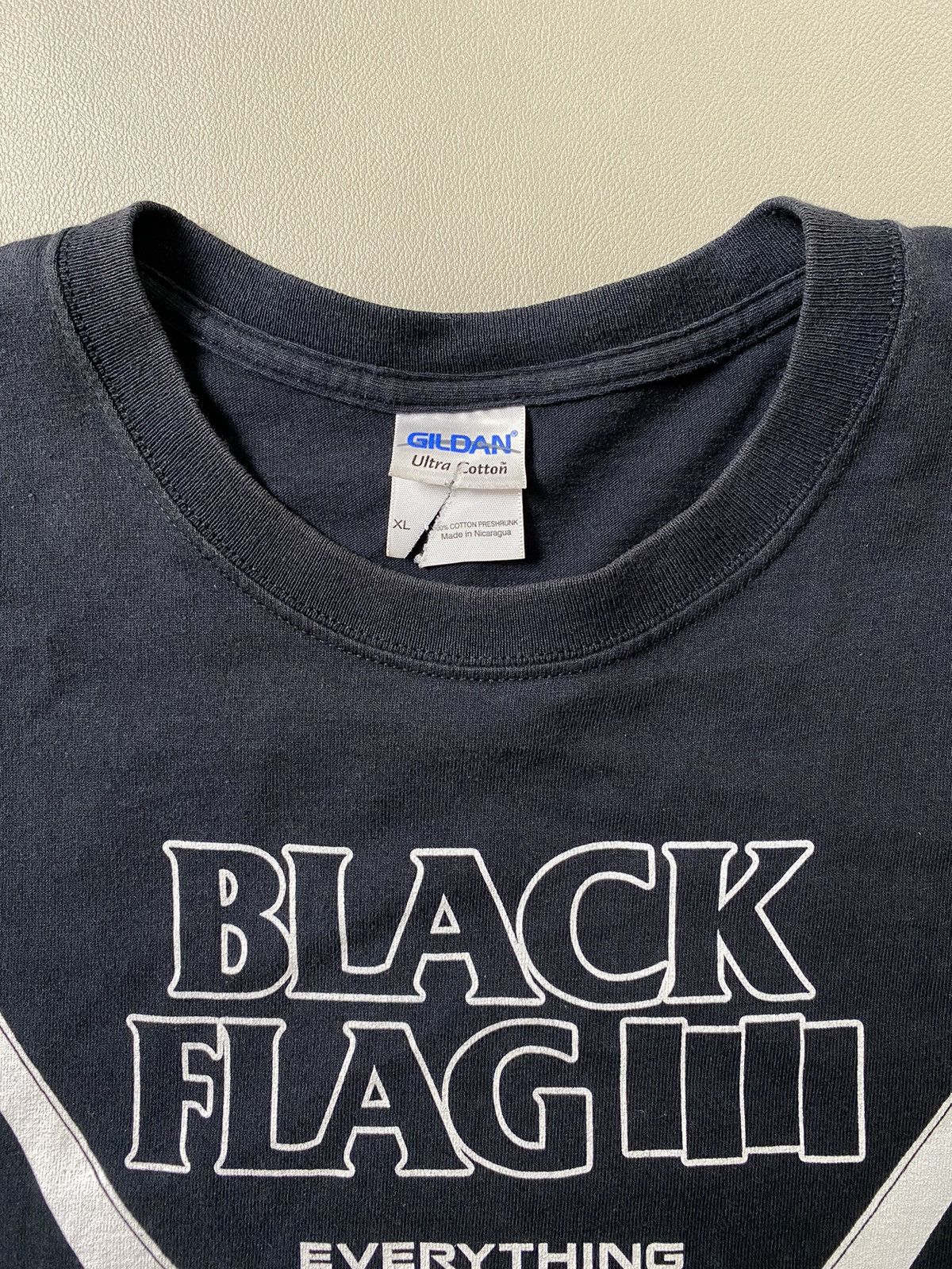Band Tees Vintage 00s Black Flag Everything Went Black Tshirt Size US XL / EU 56 / 4 - 5 Thumbnail
