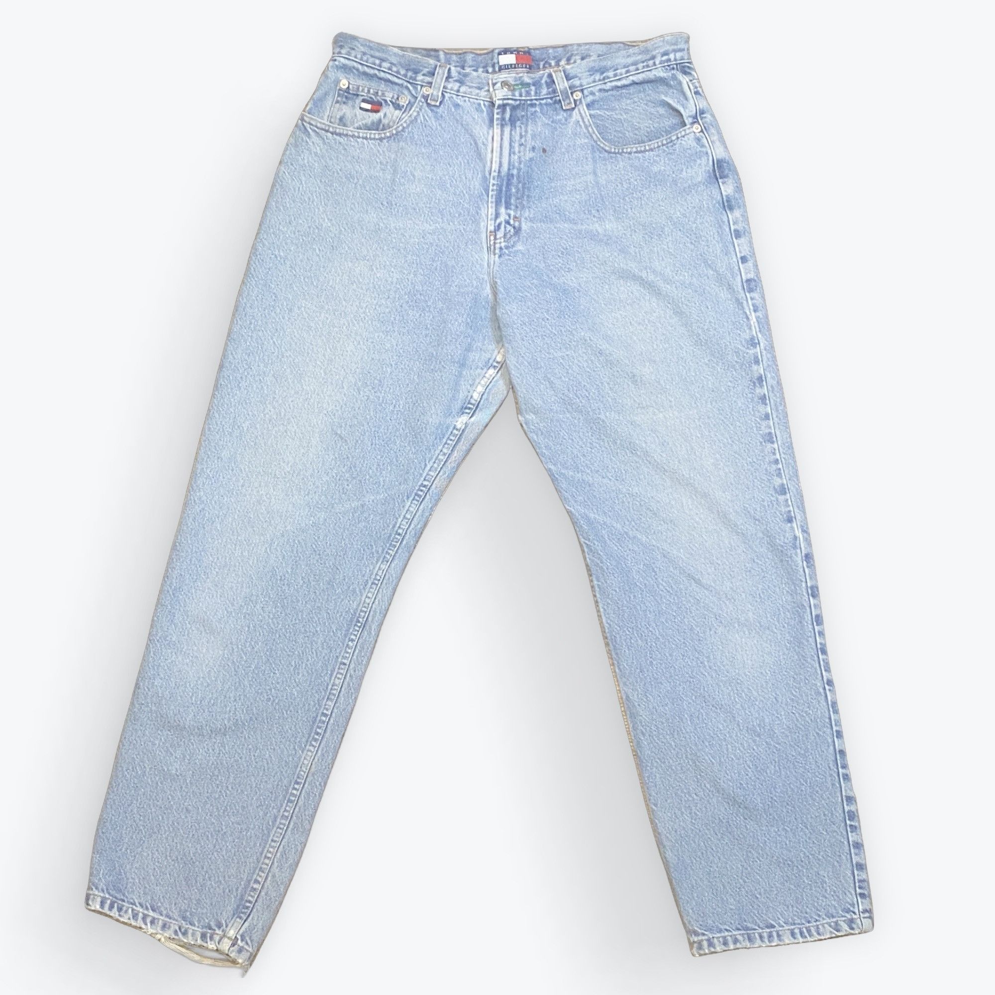 Tommy Hilfiger Vintage Tommy Hilfiger Jeans Size 34" / US 12 / IT 48 - 1 Thumbnail