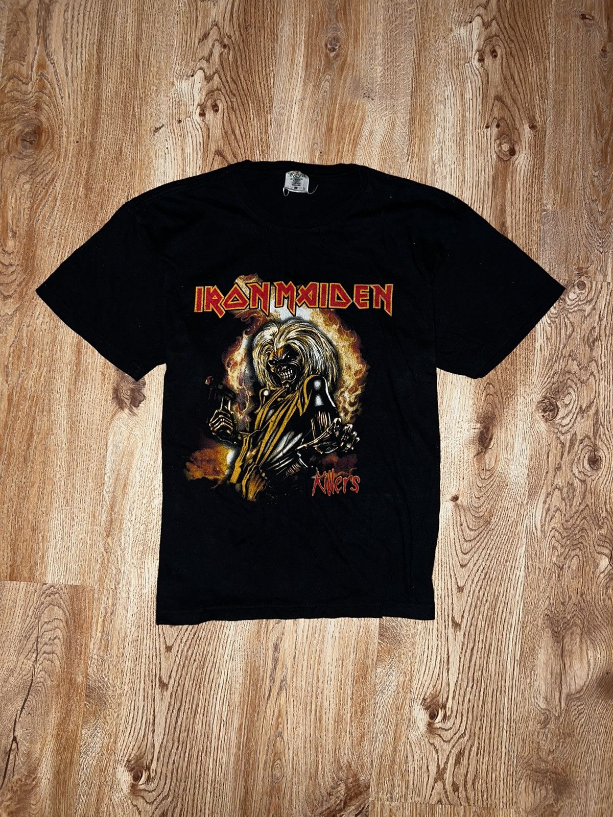 Diamond Supply Co. × Iron Maiden Diamond X Huff - Ripoff Iron maiden vintage T-shirt Size US M / EU 48-50 / 2 - 1 Thumbnail