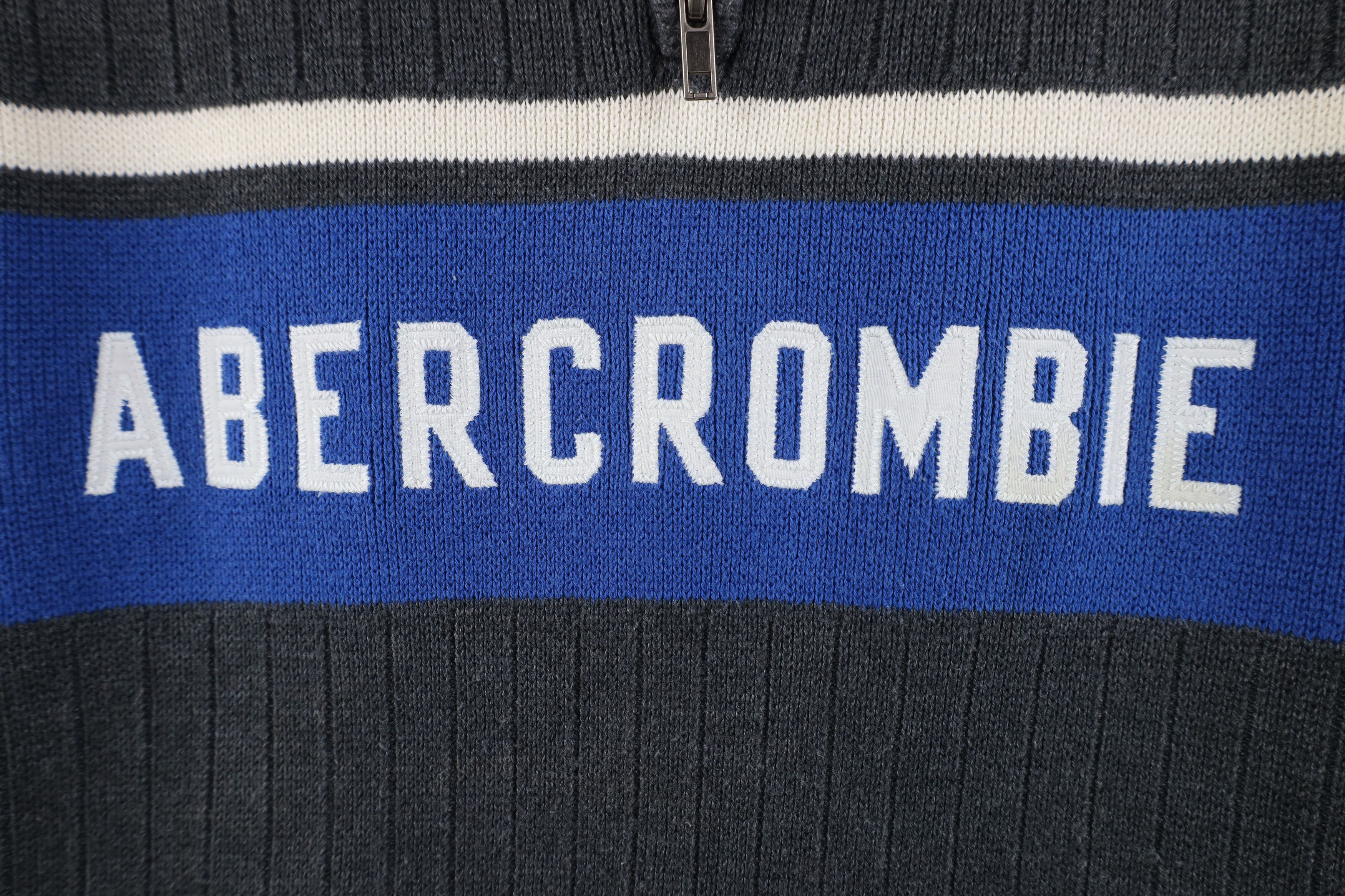 Abercrombie & Fitch Vintage 90s Y2K Abercrombie & Fitch Knit Half Zip Sweater Size US M / EU 48-50 / 2 - 4 Thumbnail
