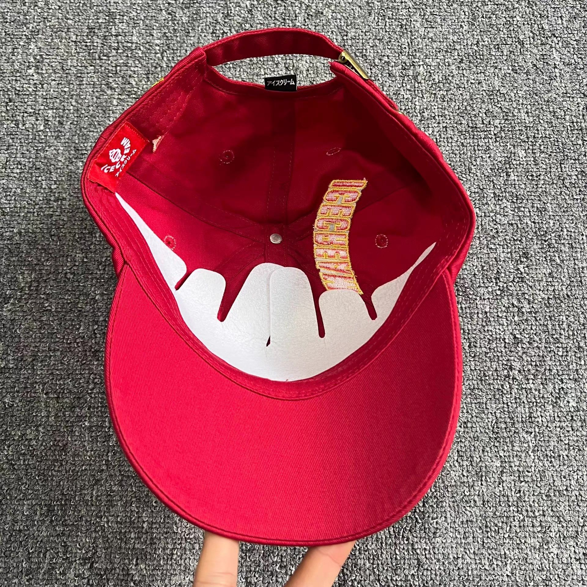 Billionaire Boys Club BBC ICECREAM Arch Embroidered Curved Brim Baseball Cap Q7 Size ONE SIZE - 4 Thumbnail