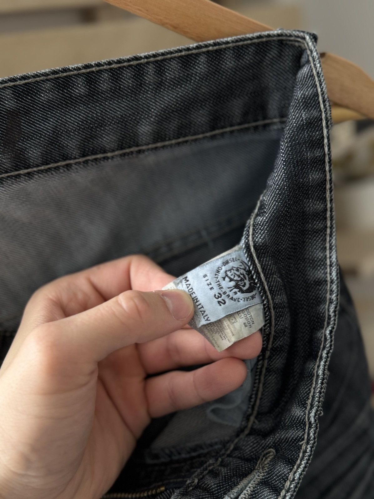Diesel Diesel Vintage Jeans 00s Distressed Size US 32 / EU 48 - 12 Thumbnail