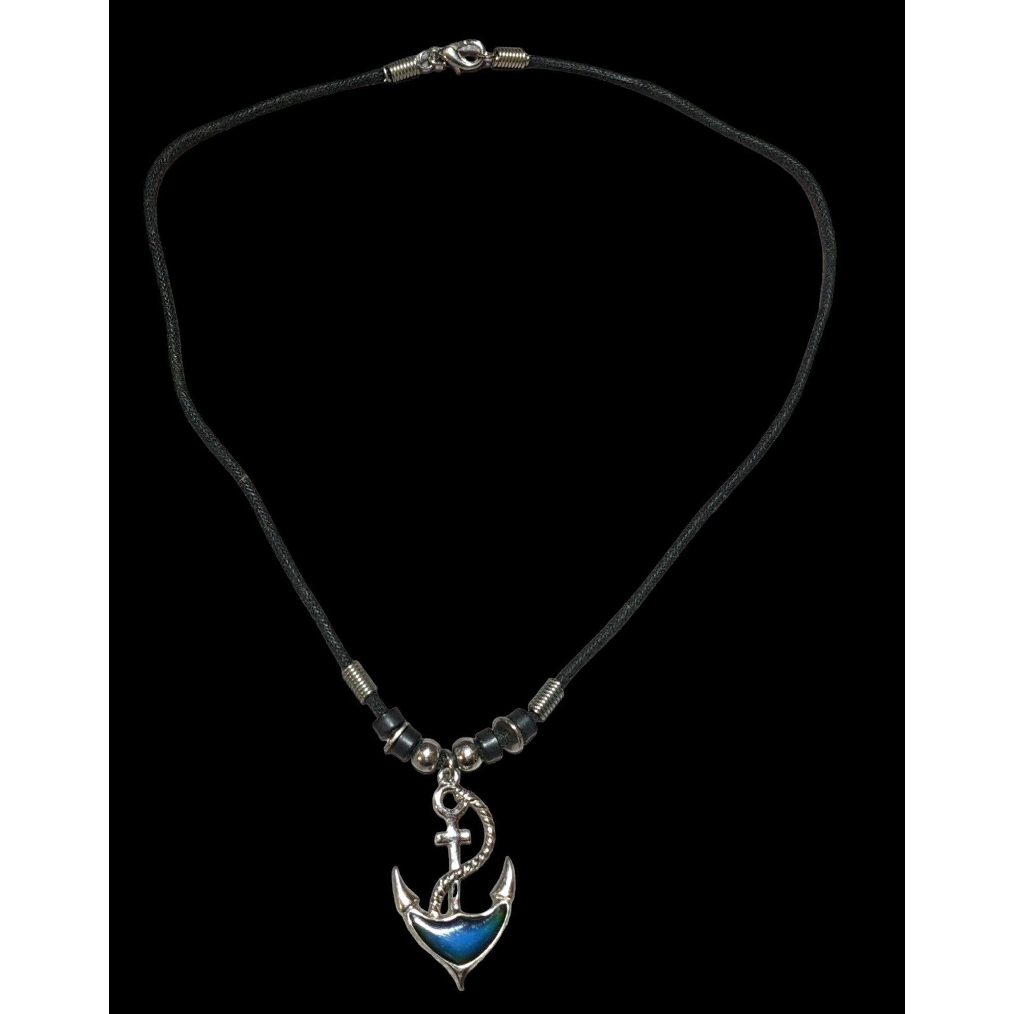 Other Retro Color Changing Mood Anchor Pendant Necklace Size ONE SIZE - 3 Thumbnail