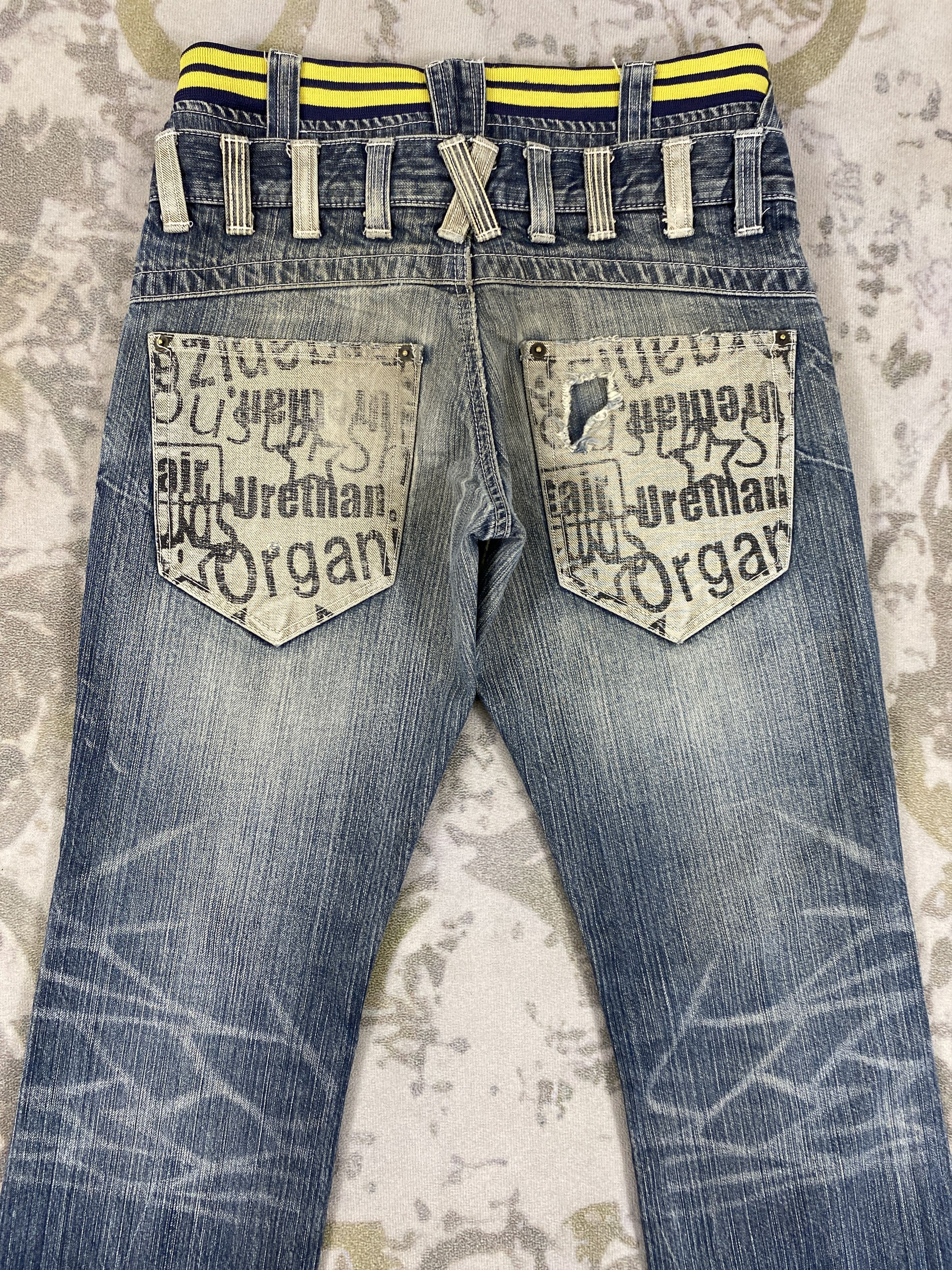 Japanese Brand Vintage Double Waist Jeans 30x32.5 Denim- JN3544 Size US 30 / EU 46 - 4 Thumbnail