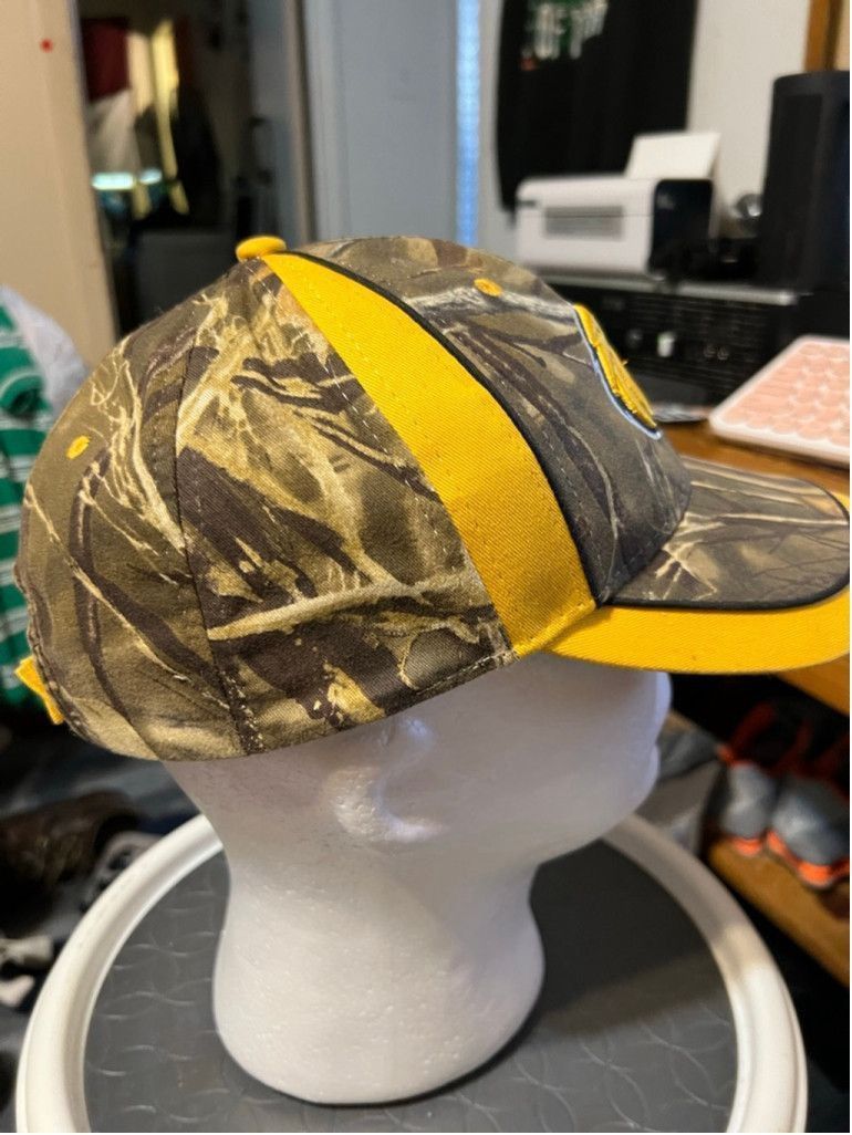 The Game Men's The Game USM Golden Eagles Camo Yellow Baseball Cap Size ONE SIZE - 5 Thumbnail