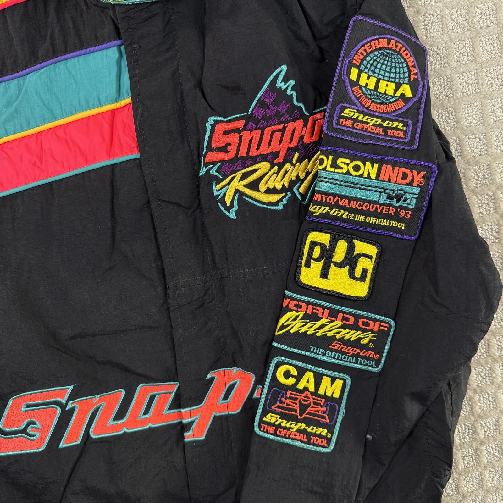 Other Vintage Snap-On Racing Windbreaker Jacket Medium Size US M / EU 48-50 / 2 - 3 Thumbnail