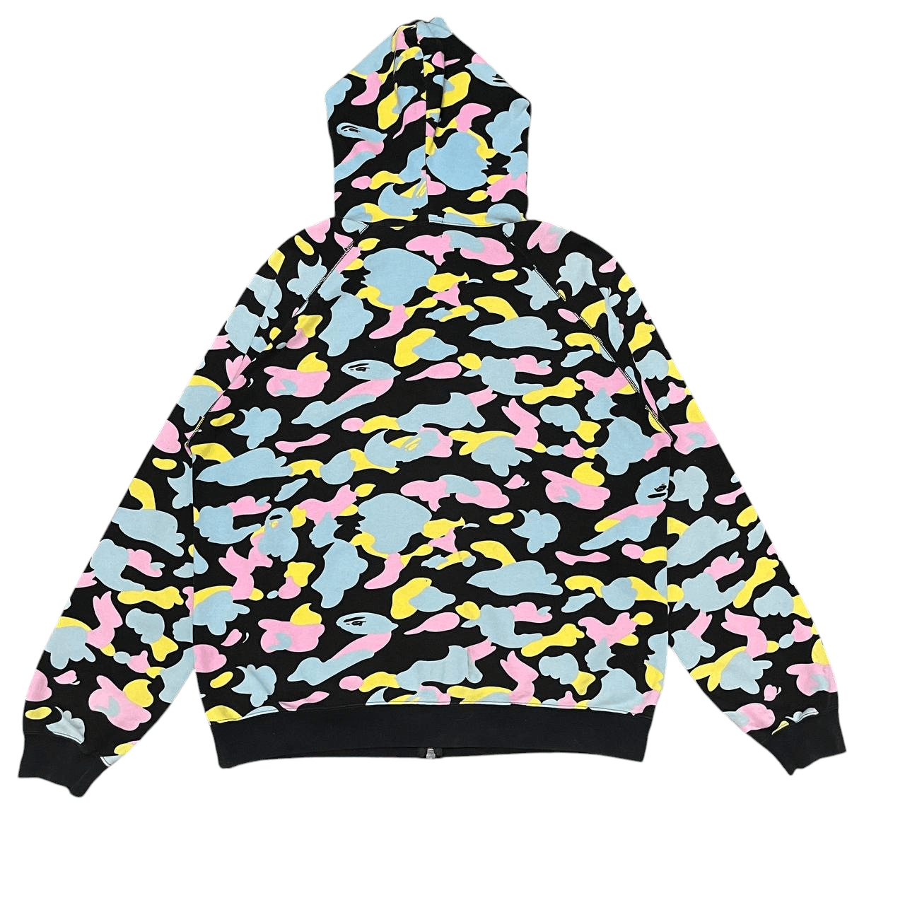 Bape OG 2005 Bape Cotton Candy Full Zip Hoodie Size US L / EU 52-54 / 3 - 15 Thumbnail