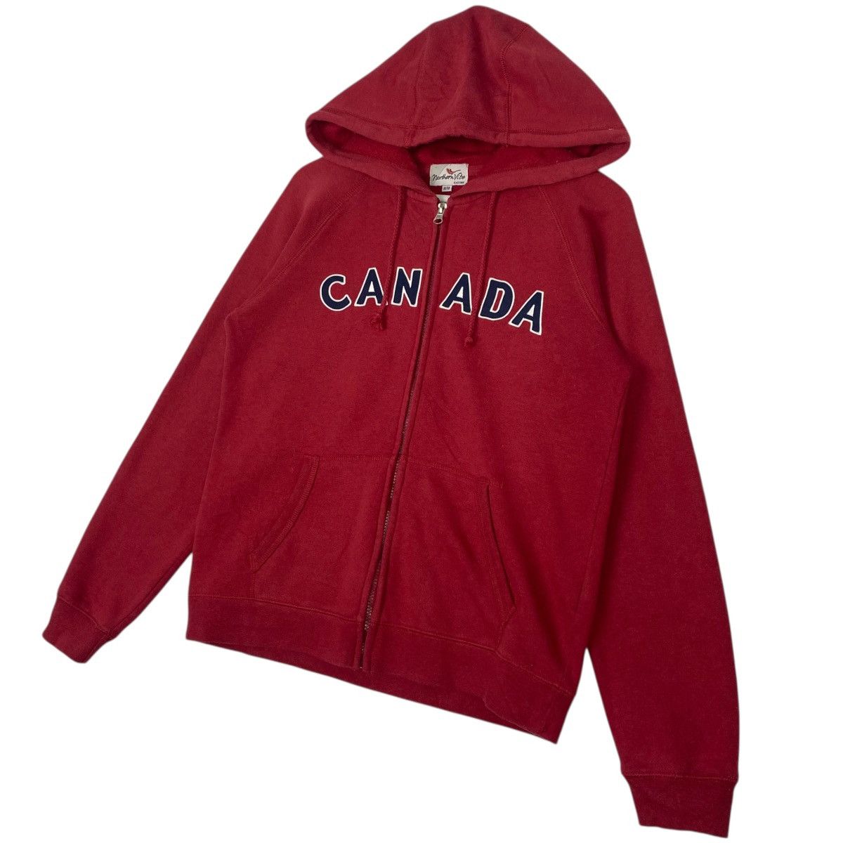 Other Vintage Northern Vibe Hoodie Sweater Red Size US M / EU 48-50 / 2 - 2 Thumbnail