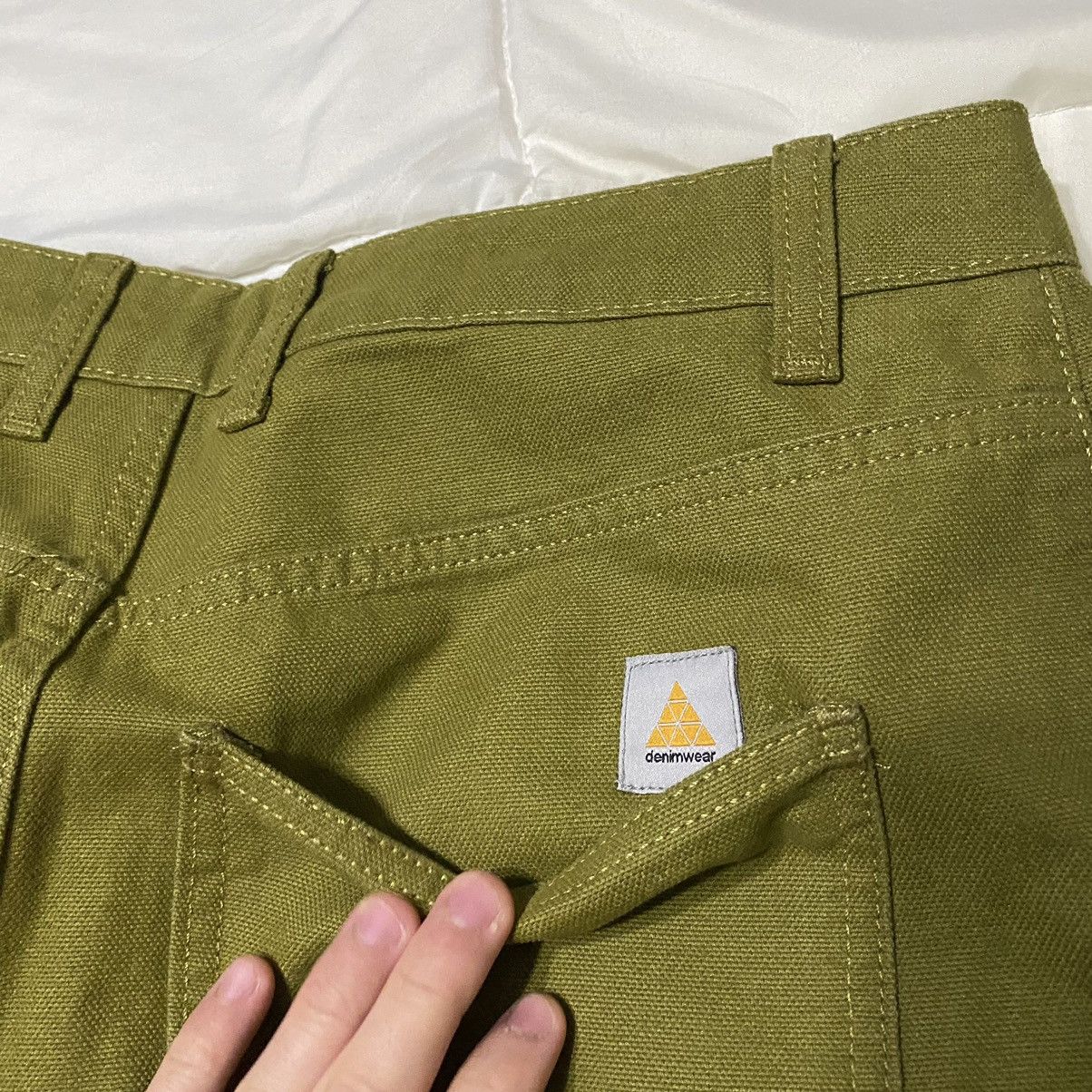 Zara Green Zara Cargo Pants Zara Cargos Size US 32 / EU 48 - 9 Thumbnail