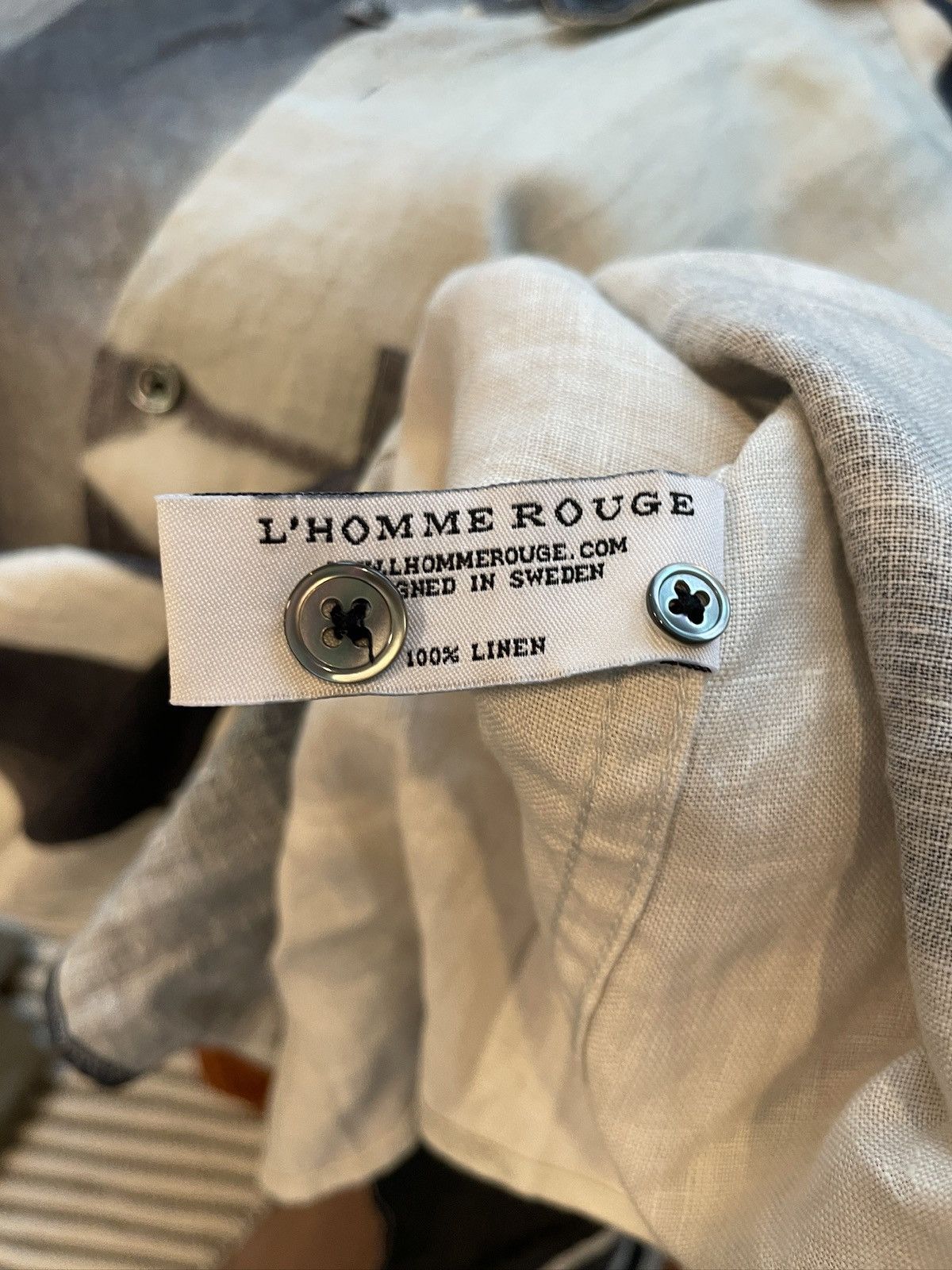 L'Homme Rouge L’homme rouge button up Size US M / EU 48-50 / 2 - 8 Thumbnail