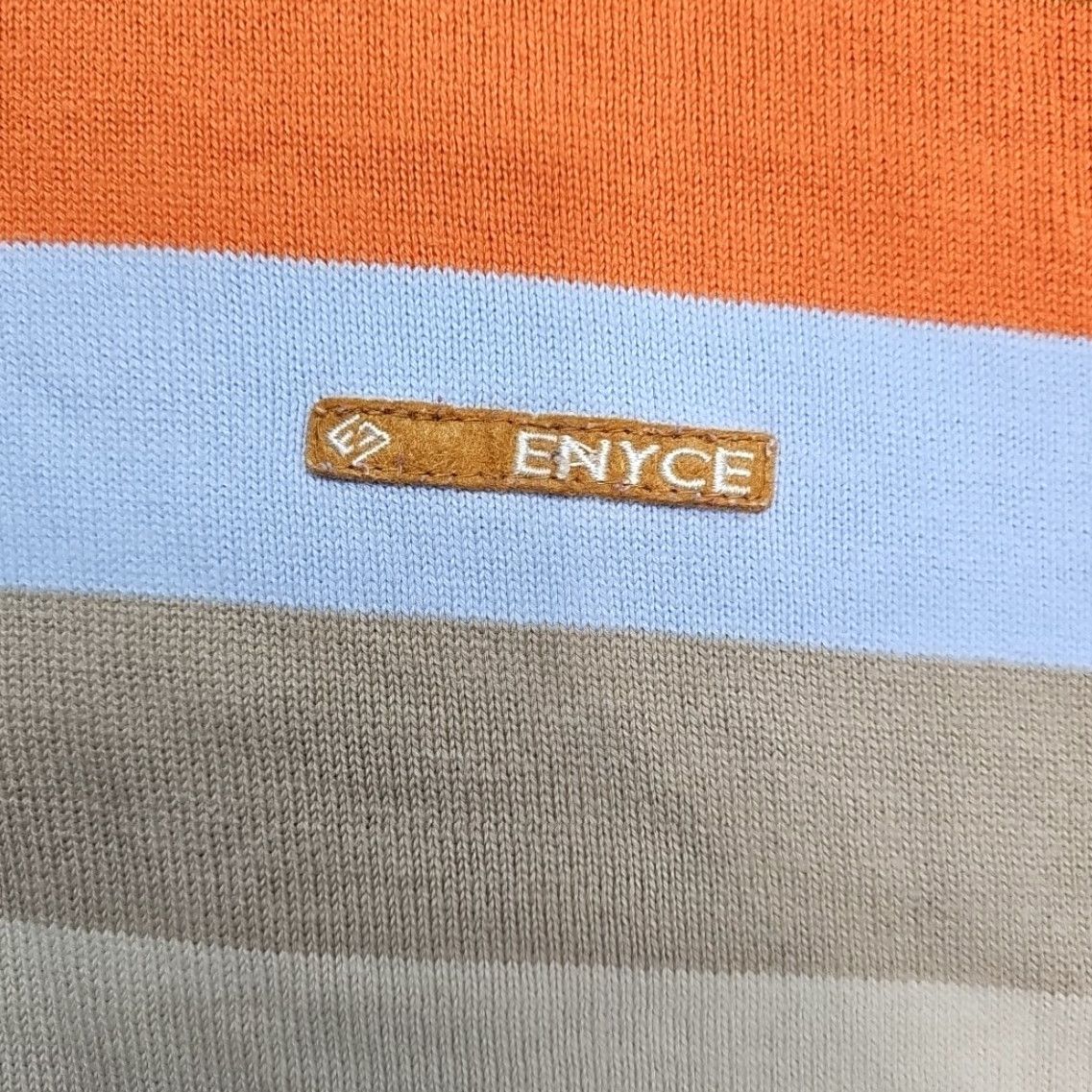 Enyce VINTAGE Enyce Striped Knit Sweater Shirt Men 2XL Earth tones Street Ware Retro Shirt Mens 2XL Size US XXL / EU 58 / 5 - 2 Thumbnail
