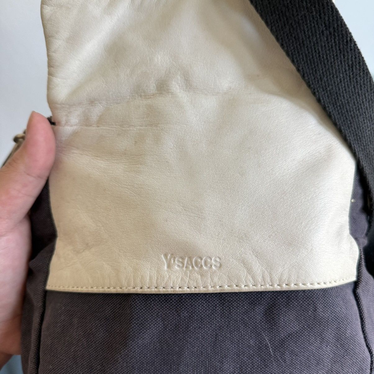 Y's Yohji Yamamoto Two Tone Ysaccs Sling Bag Size ONE SIZE - 5 Thumbnail