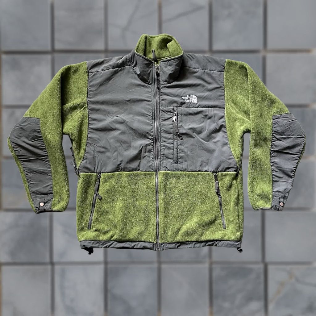 The North Face The North Face Polartec Jacket Large Green Womens Fleece Full Zip Lined Embroidered Size L / US 10 / IT 46 - 1 Thumbnail