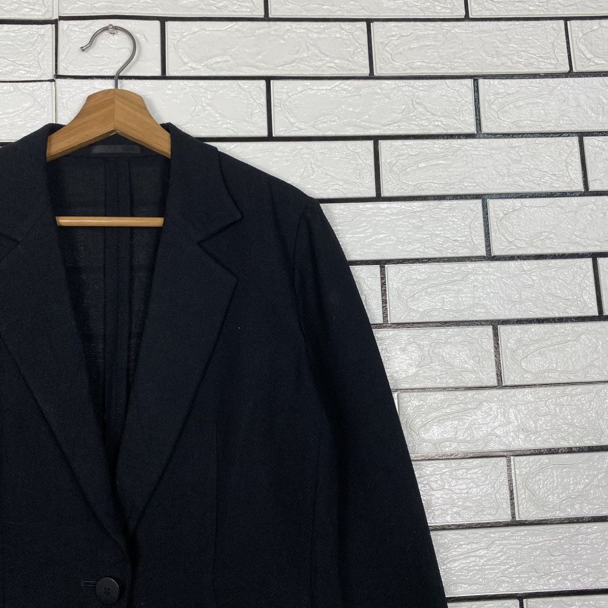 Burberry 📌Rich Black Button Jacket Burberrys Size US XXS / EU 40 - 7 Thumbnail